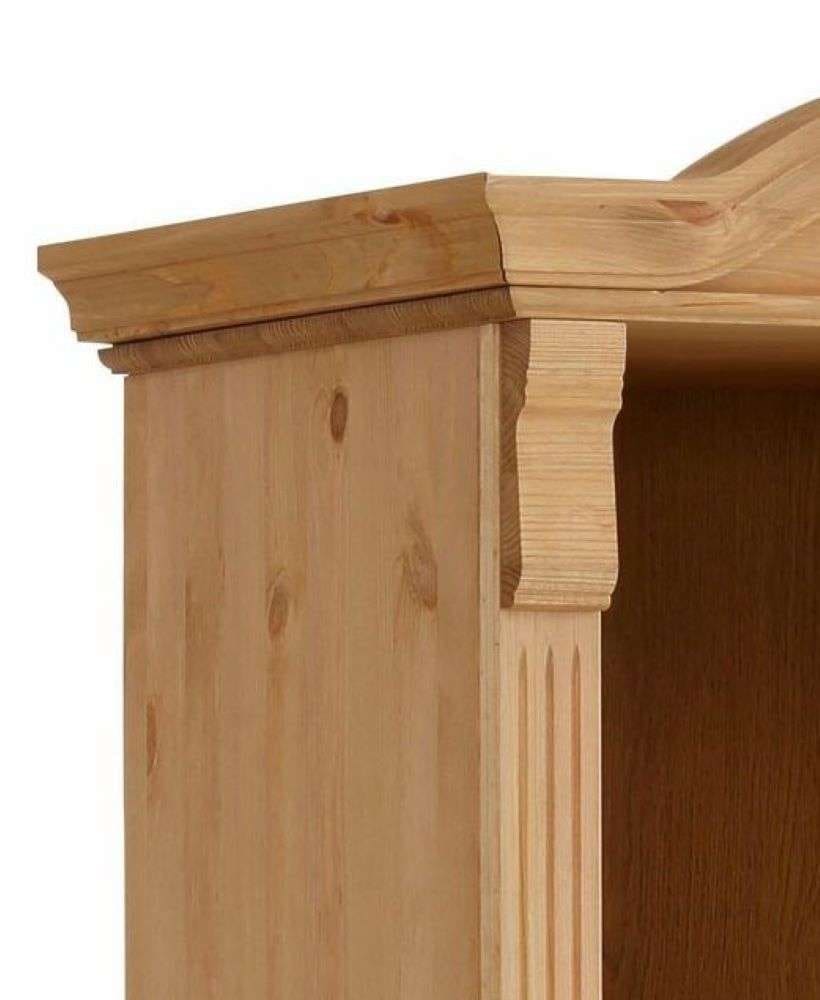 Home affaire Standregal »Anna, Regal, Aktenregal, Bücherregal« B/T/H: 96/37/188 cm,  aus massiver Kiefer, Breite 96 cm, mit schönen Details und Fräsungen