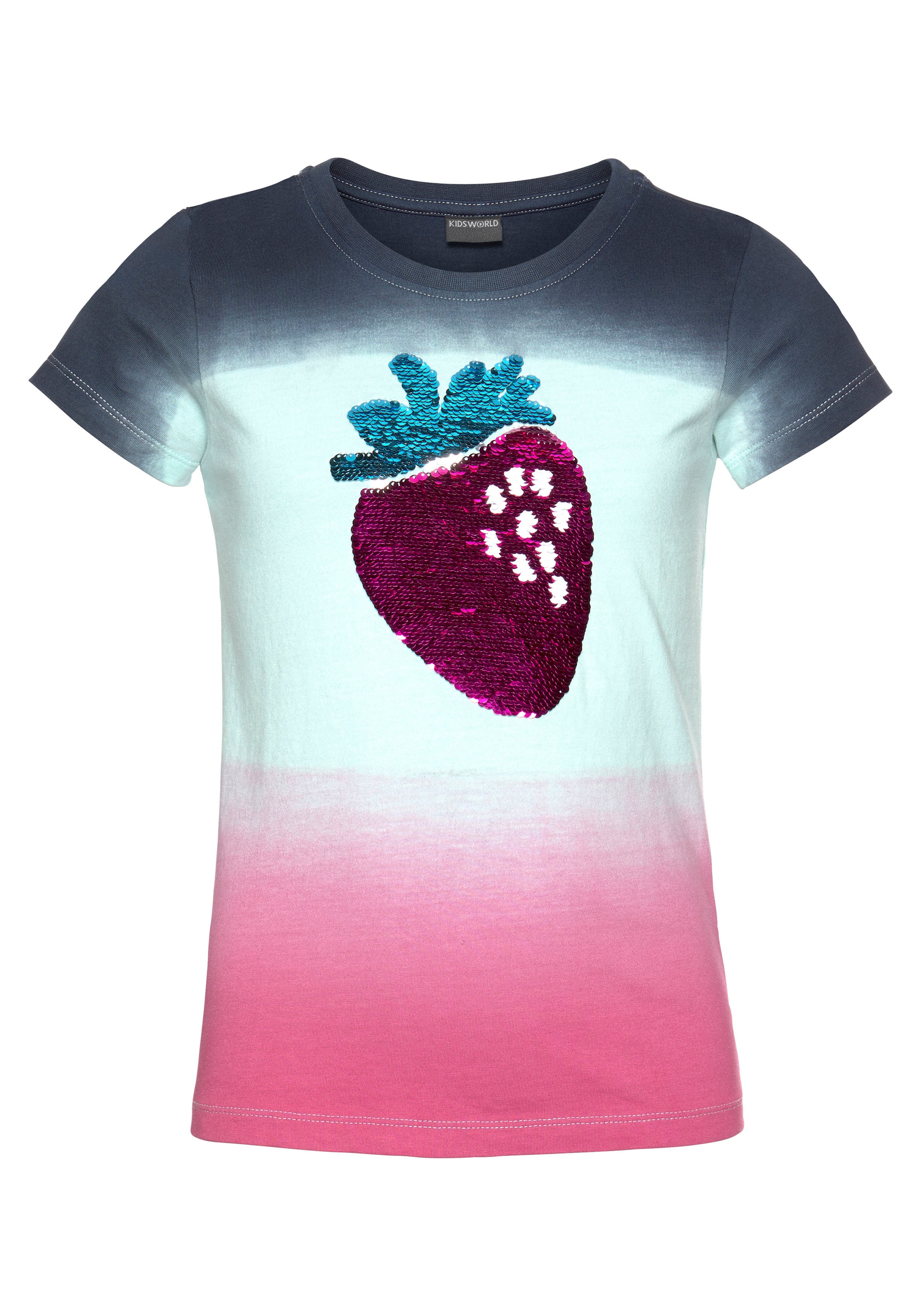 KIDSWORLD T-Shirt, mit Wendepailletten OTTO & bestellen bei Farbverlauf