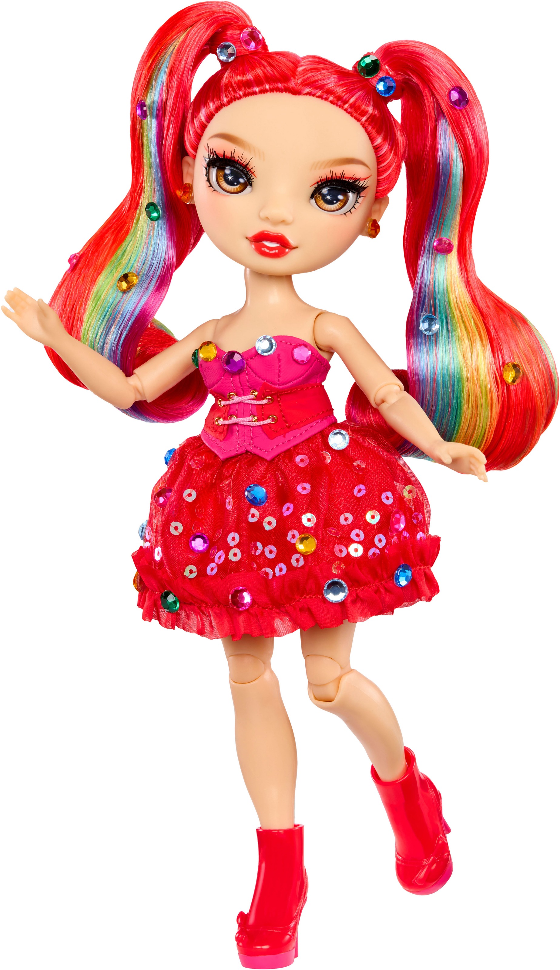RAINBOW HIGH Anziehpuppe »Rainbow High Be Dazzling Fashion Dolls- Vivienne Rouge«