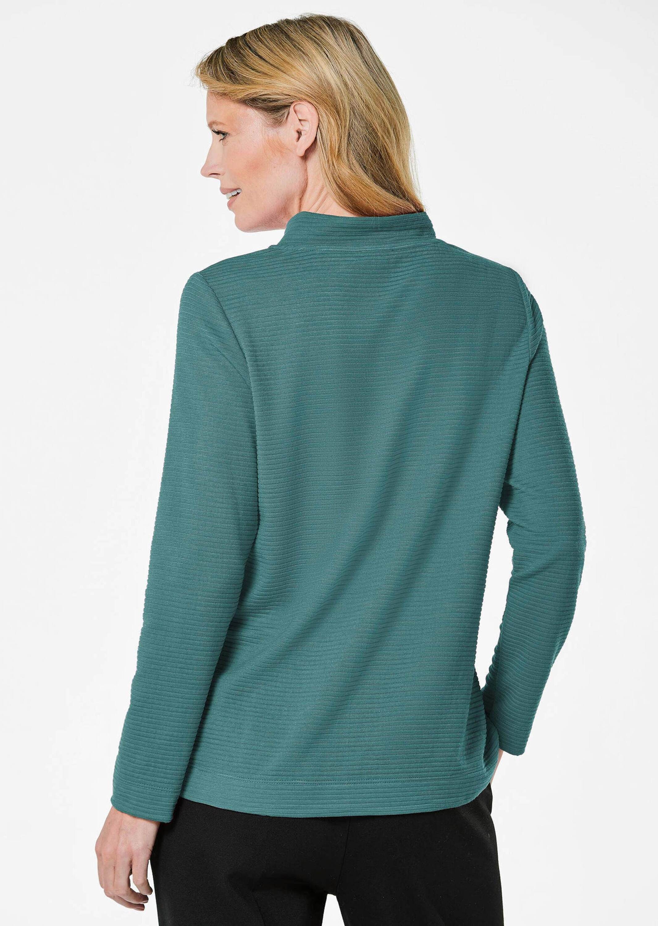 GOLDNER Kurzarmshirt »Sweatshirt Sweatshirt«