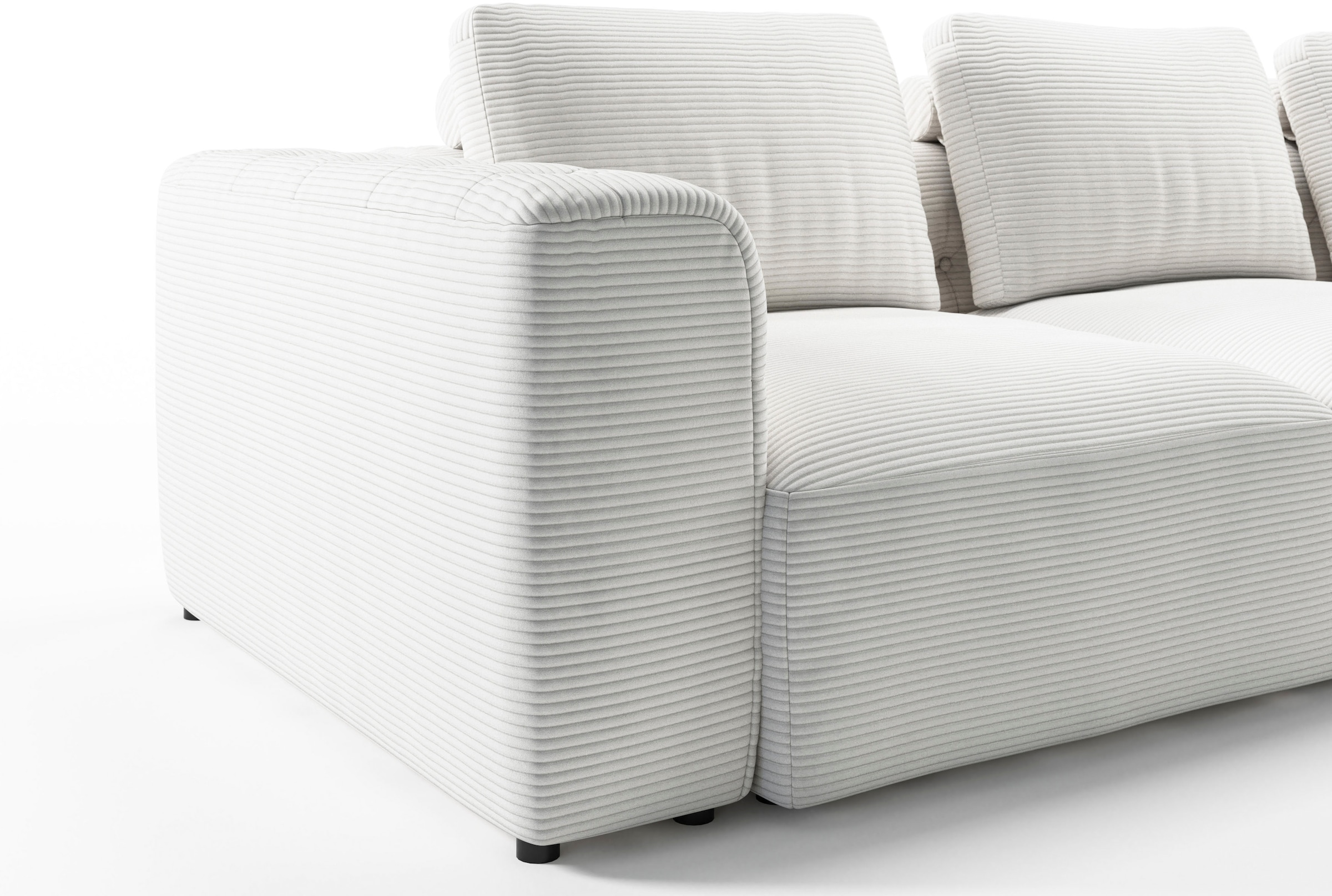RAUM.ID 2-Sitzer »Cushid« Modulsofa, bestehend aus 2 Teilen, Breite 218 cm