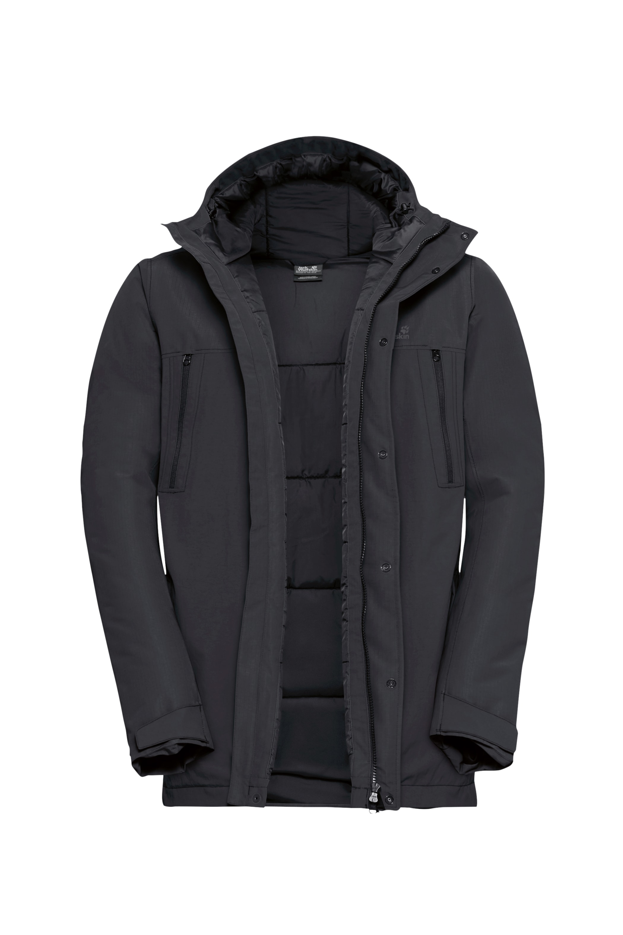 Jack Wolfskin Winterjacke »GLACIER SHIELD JKT M« mit Kapuze wasserdicht, winddicht, atmungsaktiv