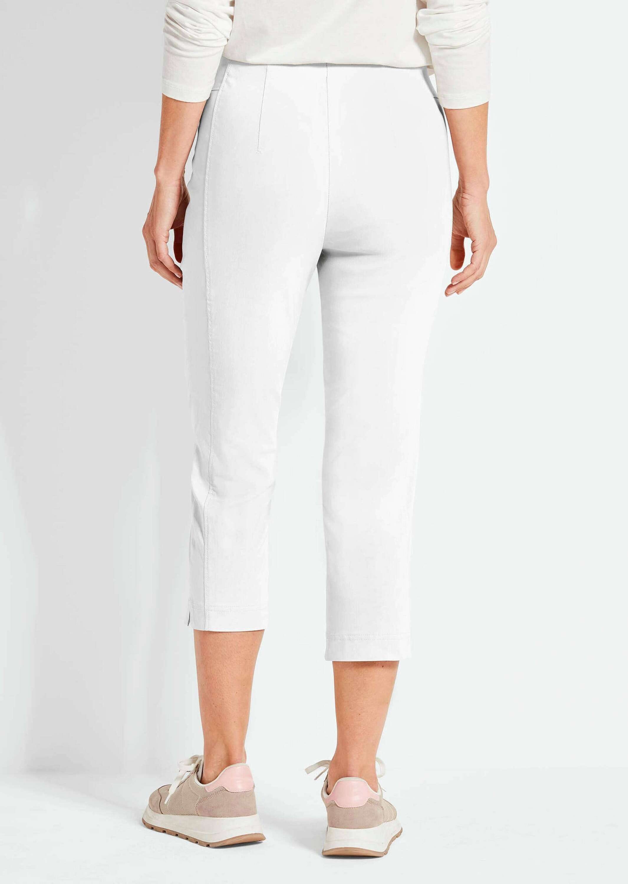 GOLDNER Schlupfhose »Kurzgröße Schlupfhose LOUISA mit Steppnähten«