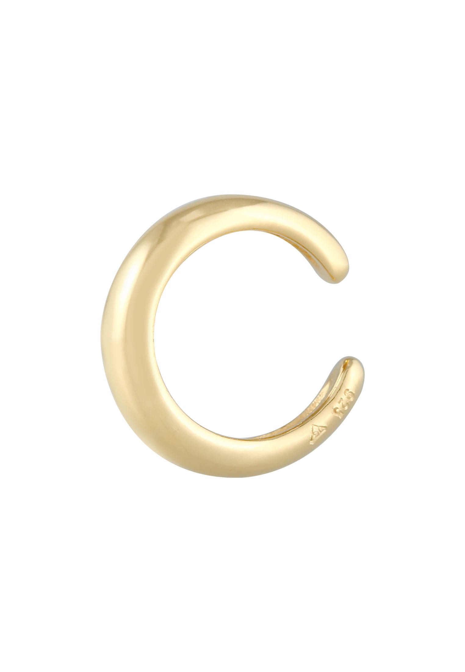 Elli Ohrklemme »Ohrringe Earcuff Single Markant Basic Look 925 Silber«