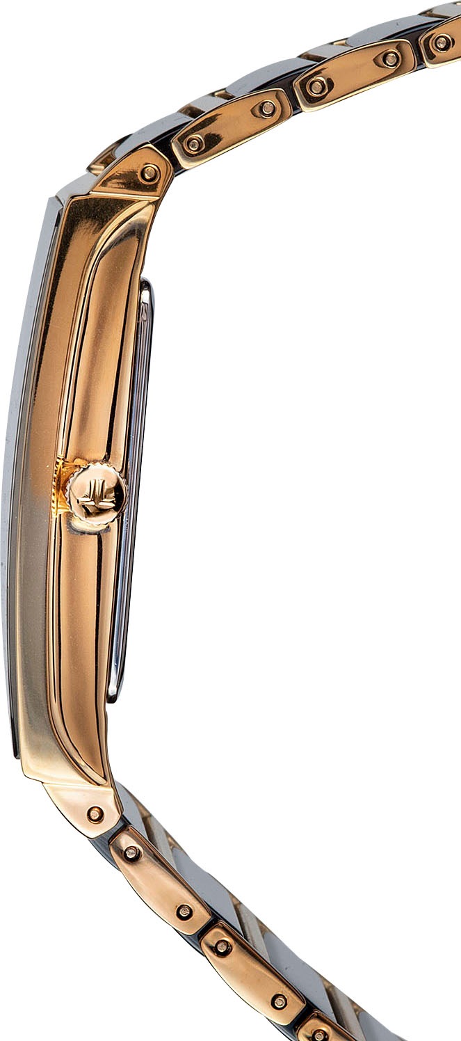 Jacques Lemans Keramikuhr »York« Quarzuhr, Armbanduhr, Damenuhr, Herrenuhr, Datumsanzeige,analog