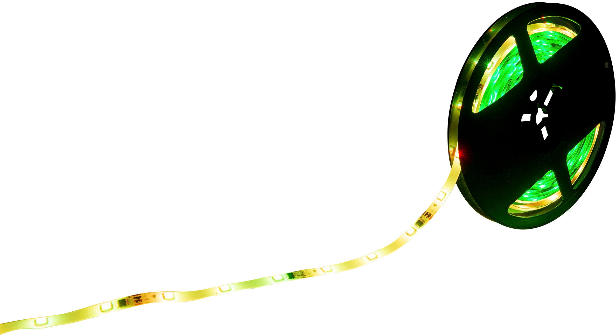 näve LED-Streifen »Stripe«, 1 St.-flammig, LED Stripe RGB, 5m, Infrarot-Fernbedienung, IP20, Dimmbar, 19W