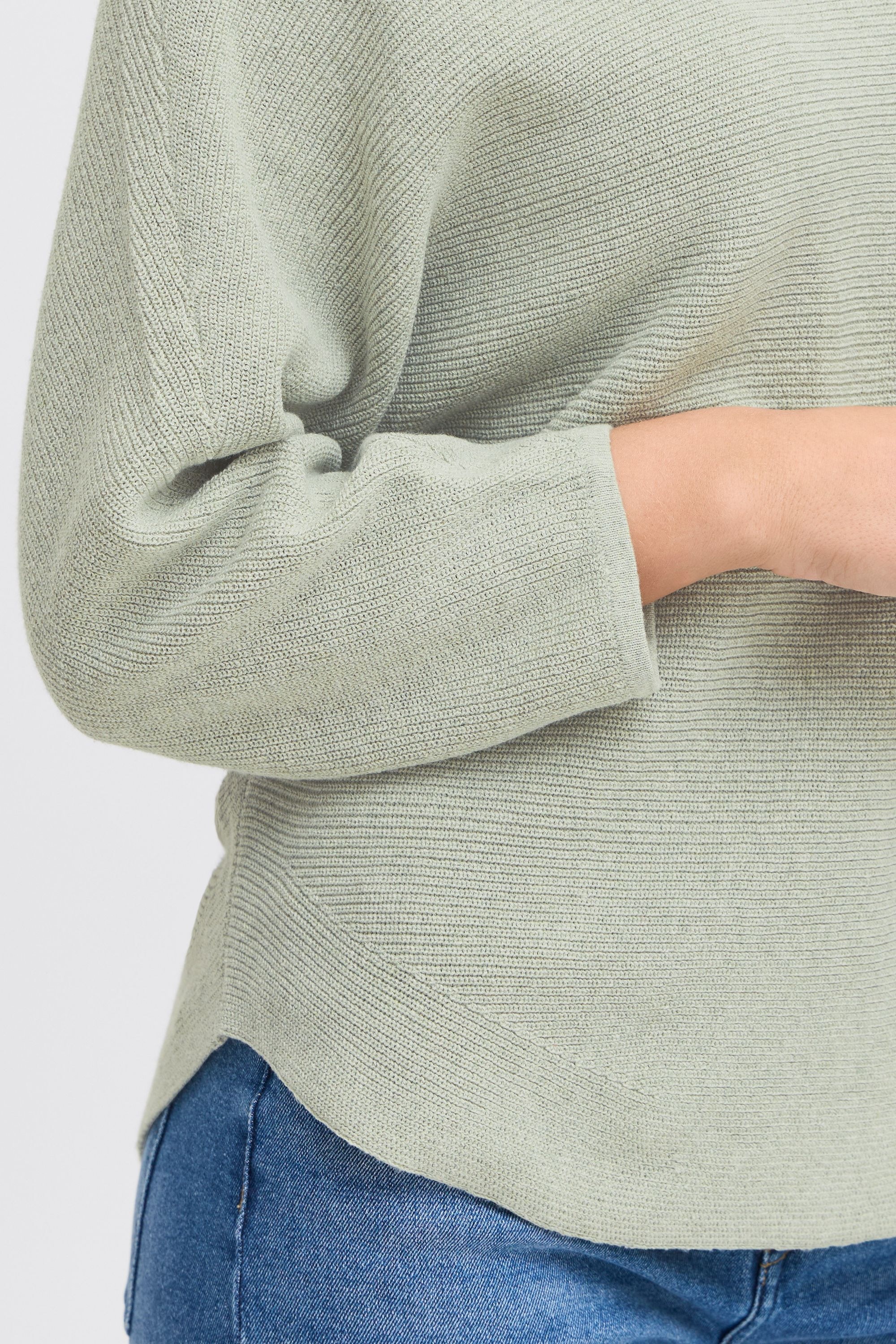 fransa Strickfleece-Pullover »Strickpullover FRSINJA PU 1«