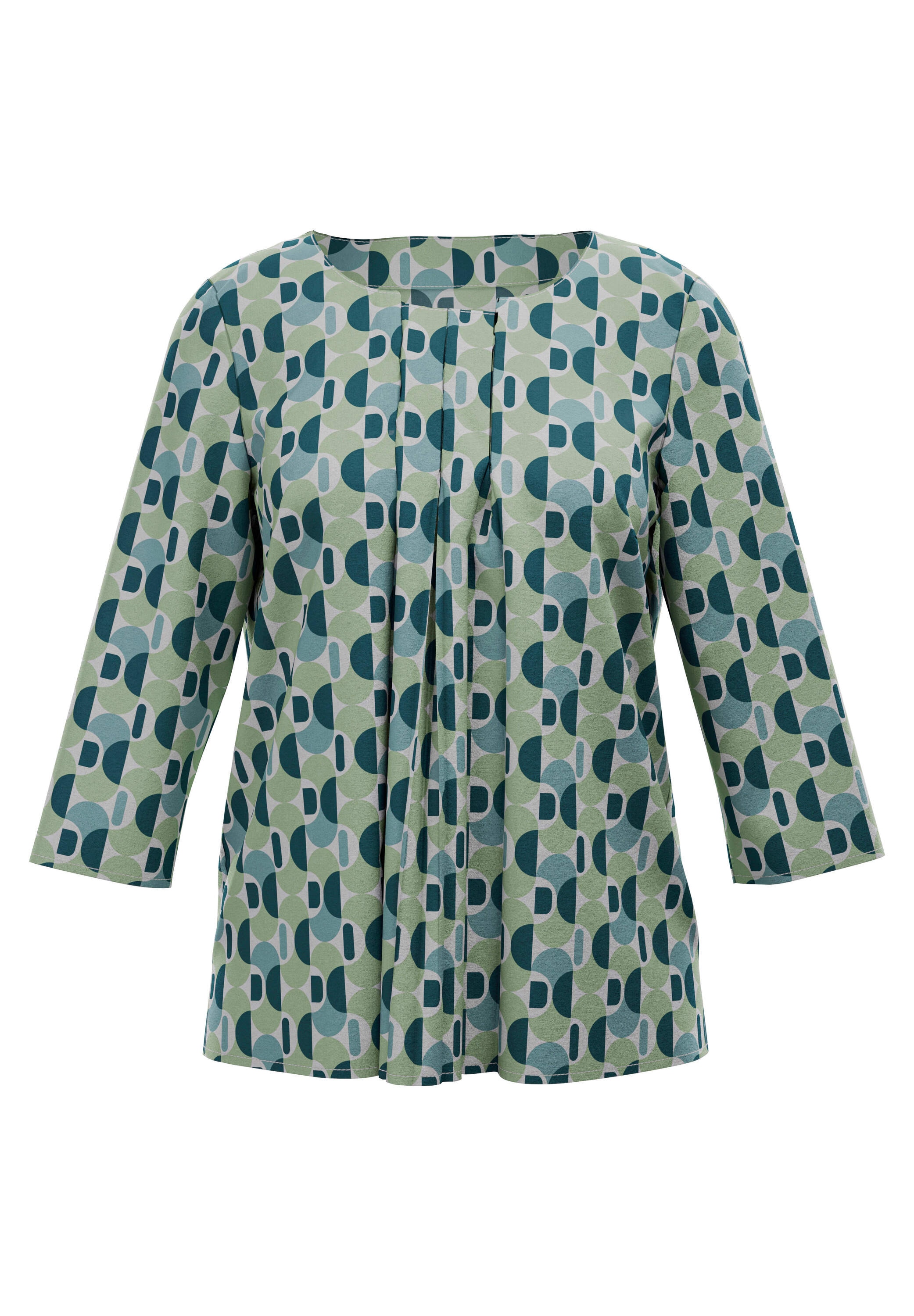 creation L Klassische Bluse »Druck-Bluse Druckbluse«