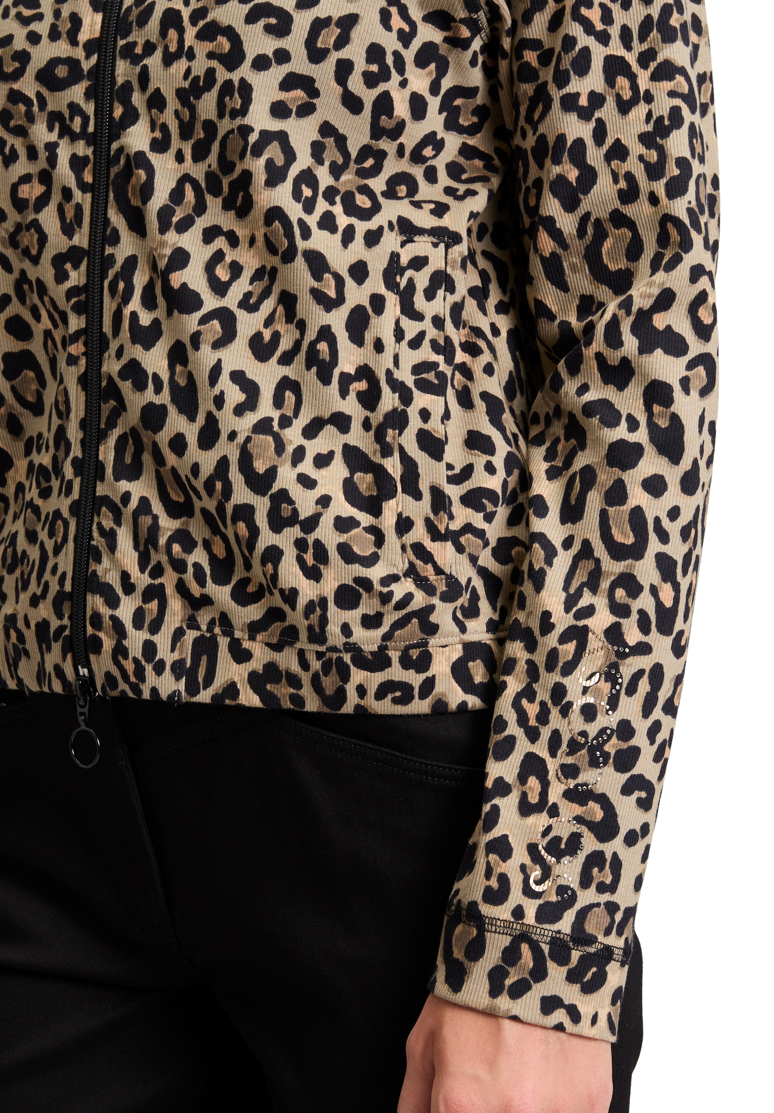 Betty Barclay T-Shirt »Shirtjacke mit Rippenstruktur«
