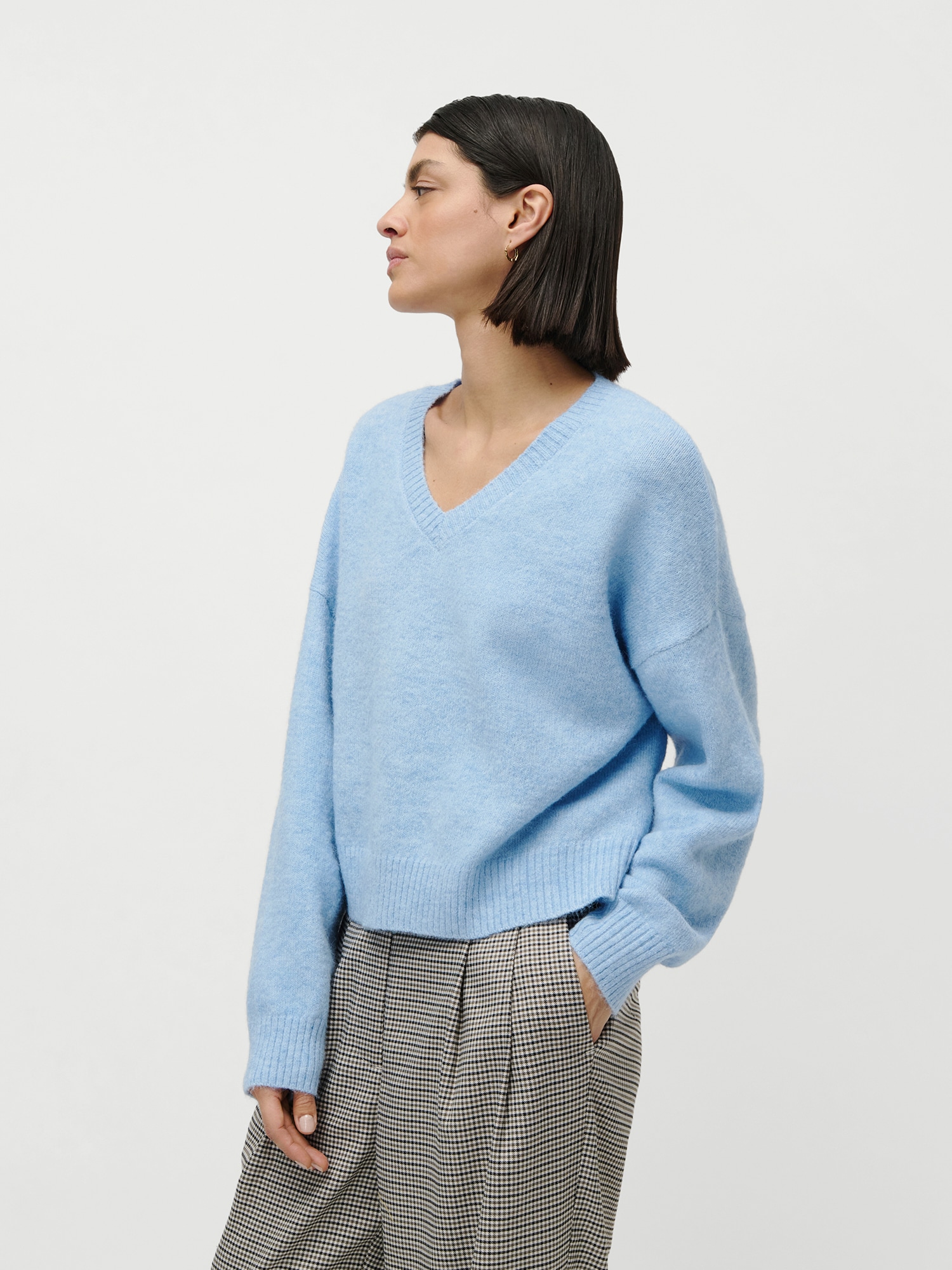 LeGer Strickpullover »Halina, LeGer by Lena Gercke«, Loose fit mit Rundhalsausschnitt
