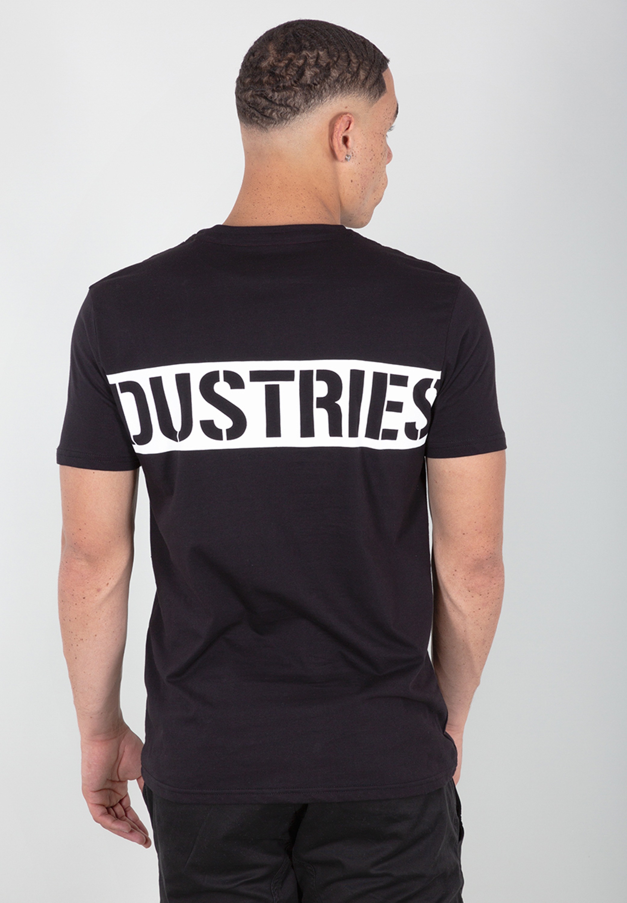 Alpha Industries T-Shirt »Alpha Industries Men - T-Shirts Printed Stripe T-Shirt«