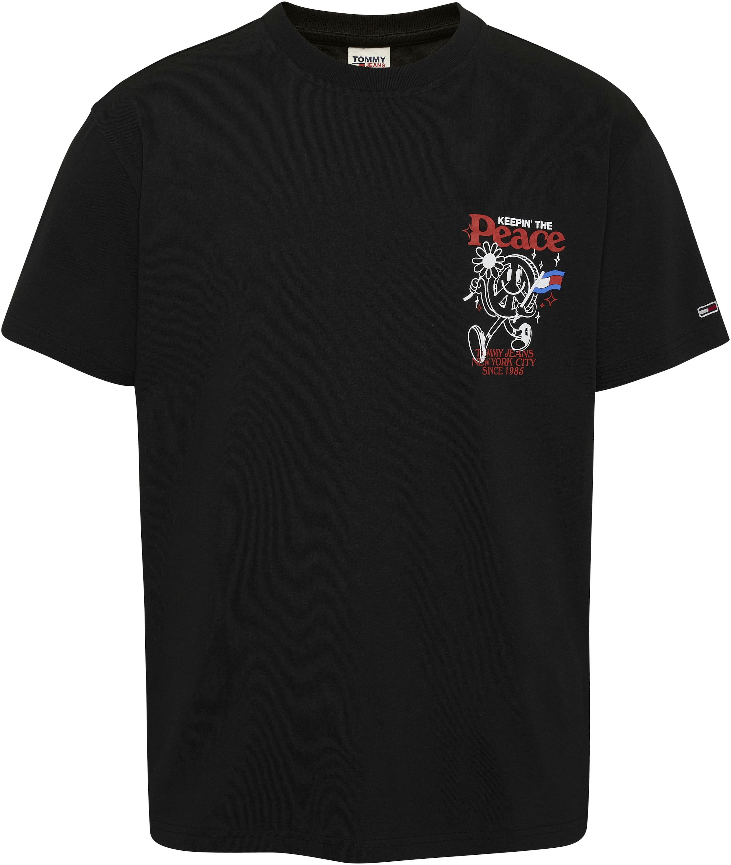 Tommy Jeans T-Shirt »TJM HOMEGROWN mit bei OTTO Print SMILEY großem dem kaufen TEE«, Rücken auf online