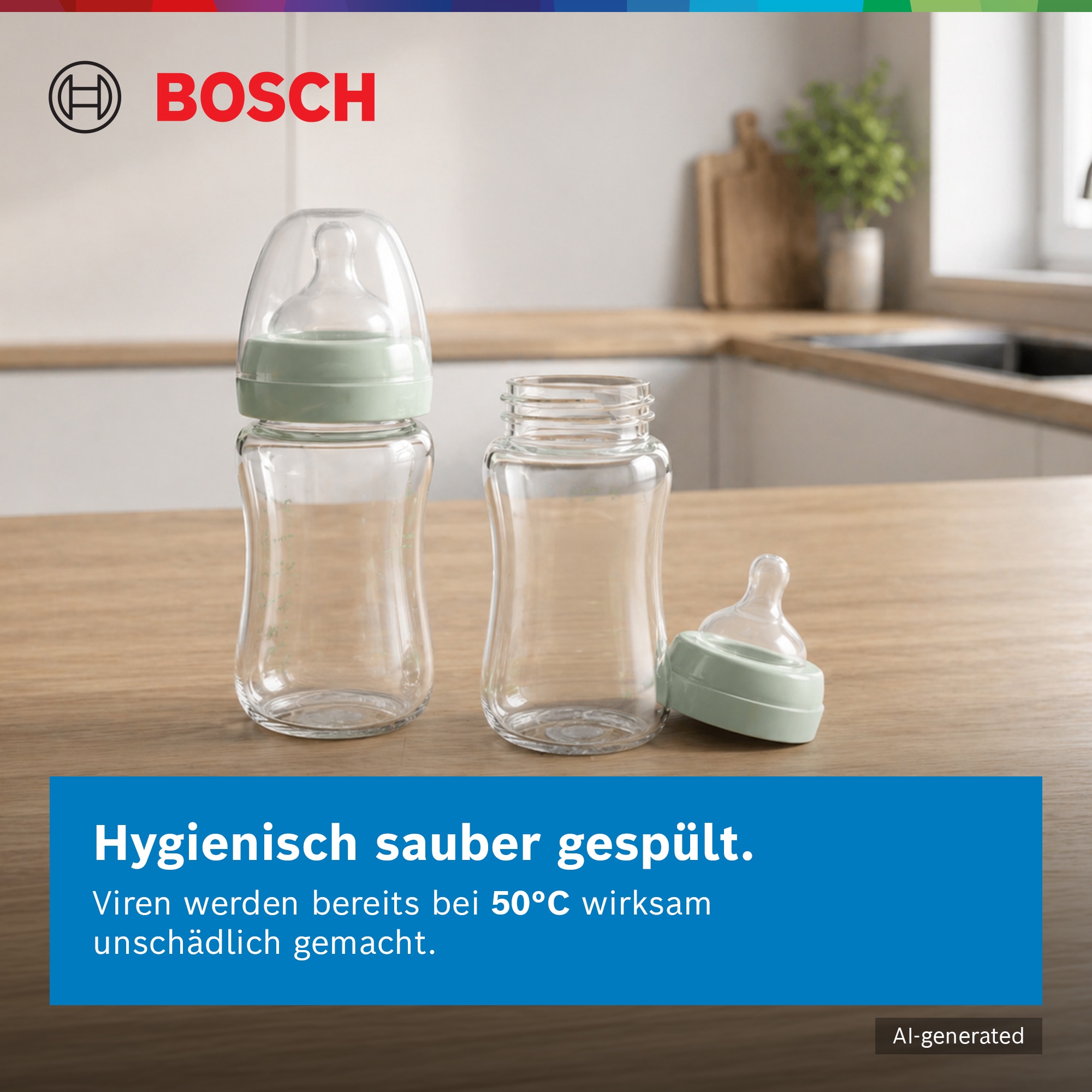 BOSCH vollintegrierbarer Geschirrspüler Serie 4 »SMV4ECX32E« 14 Maßgedecke Automatische Türöffnung gegen Kondenswasser & flexible Max Flex Körbe