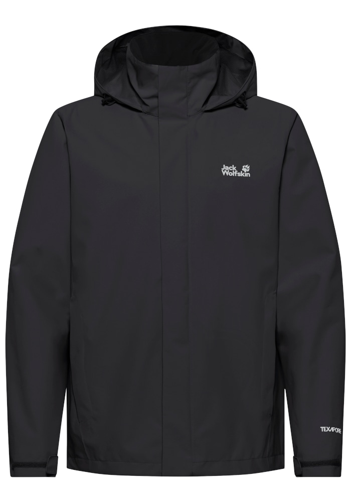 Jack Wolfskin Funktionsjacke »TRAILTIME 2L JKT M« mit Kapuze mit im Kragen verstaubarer Kapuze, wasserdicht, winddicht