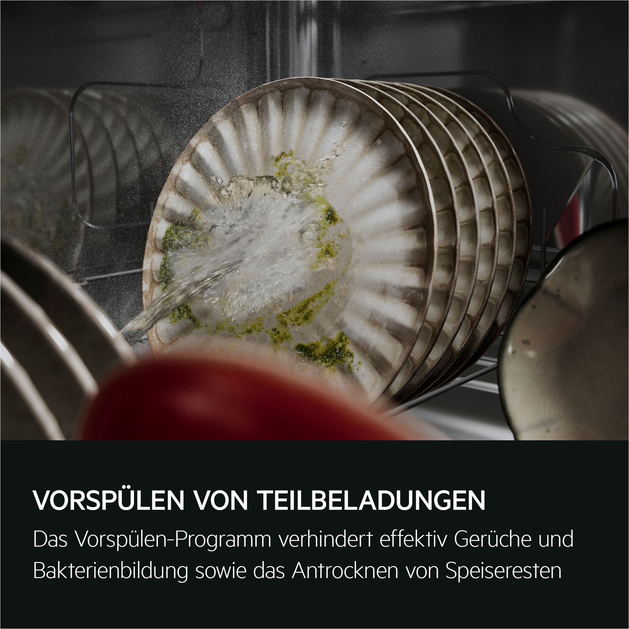 AEG vollintegrierbarer Geschirrspüler 6000 »GI620C2SC« Spülmaschine – starke Sprühabdeckung, viel Platz & sauber