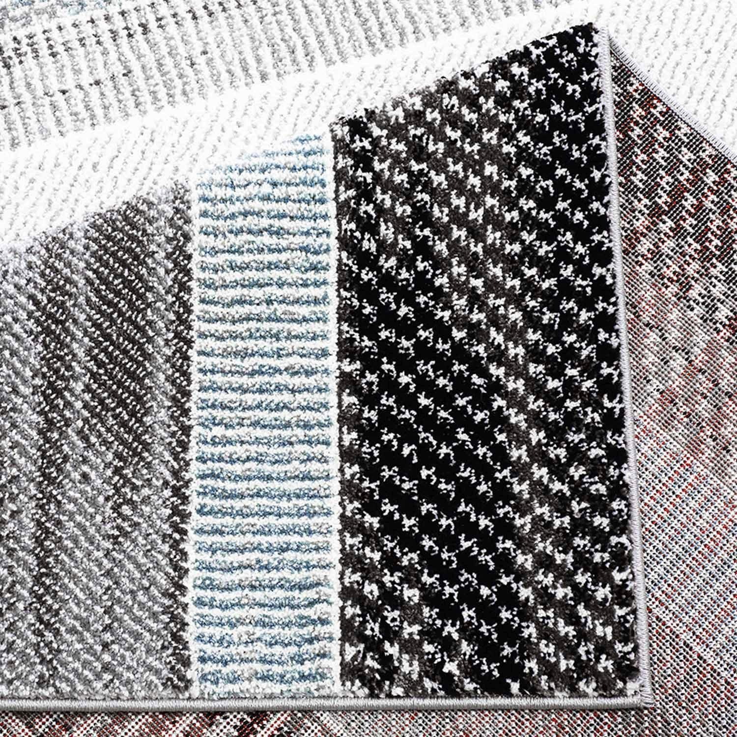 Carpet City Teppich »Moda 1142« rechteckig 11 mm Höhe Läufer, Kurzflor, Wohnzimmer