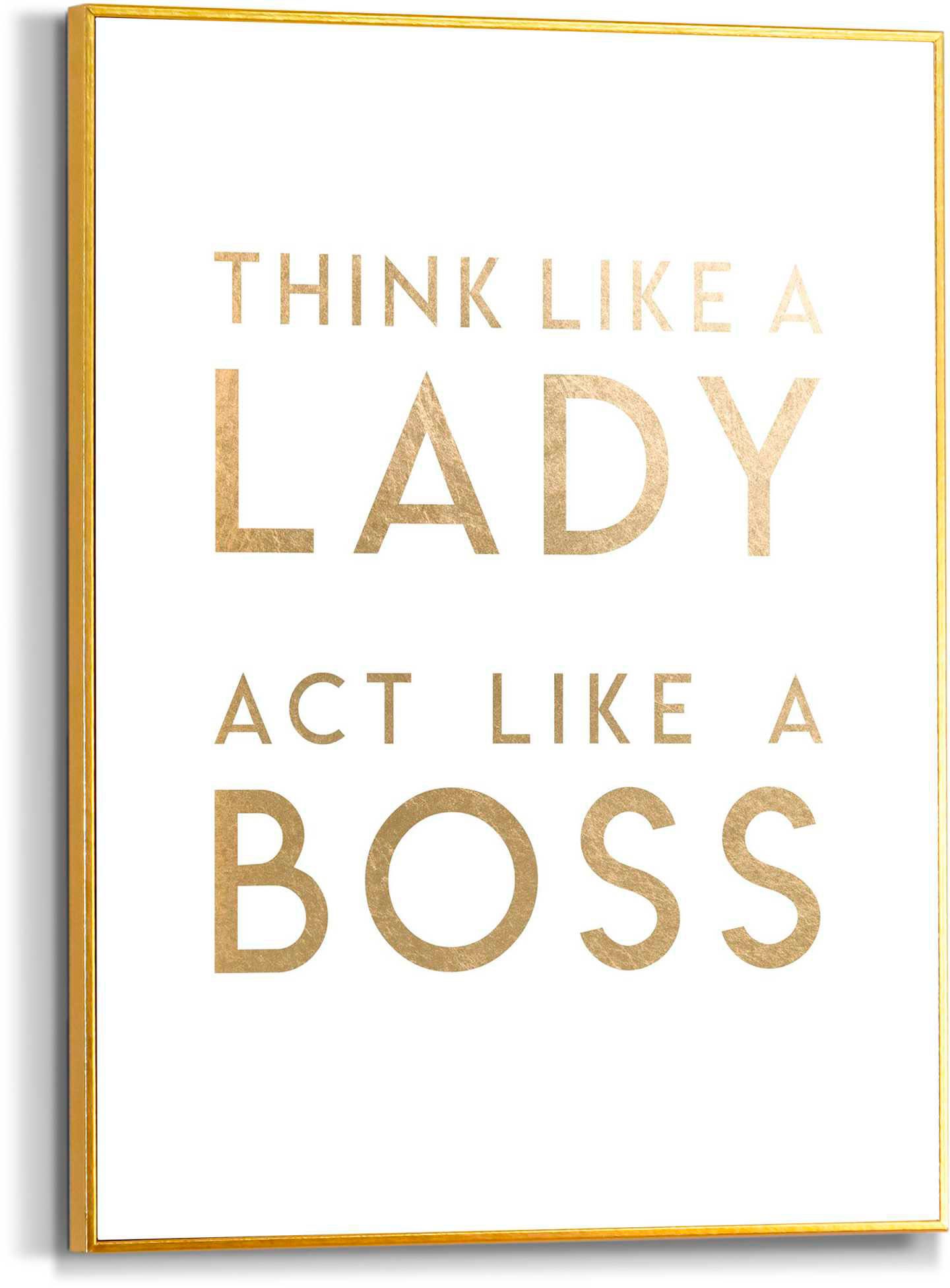 Poster »Lady Boss«