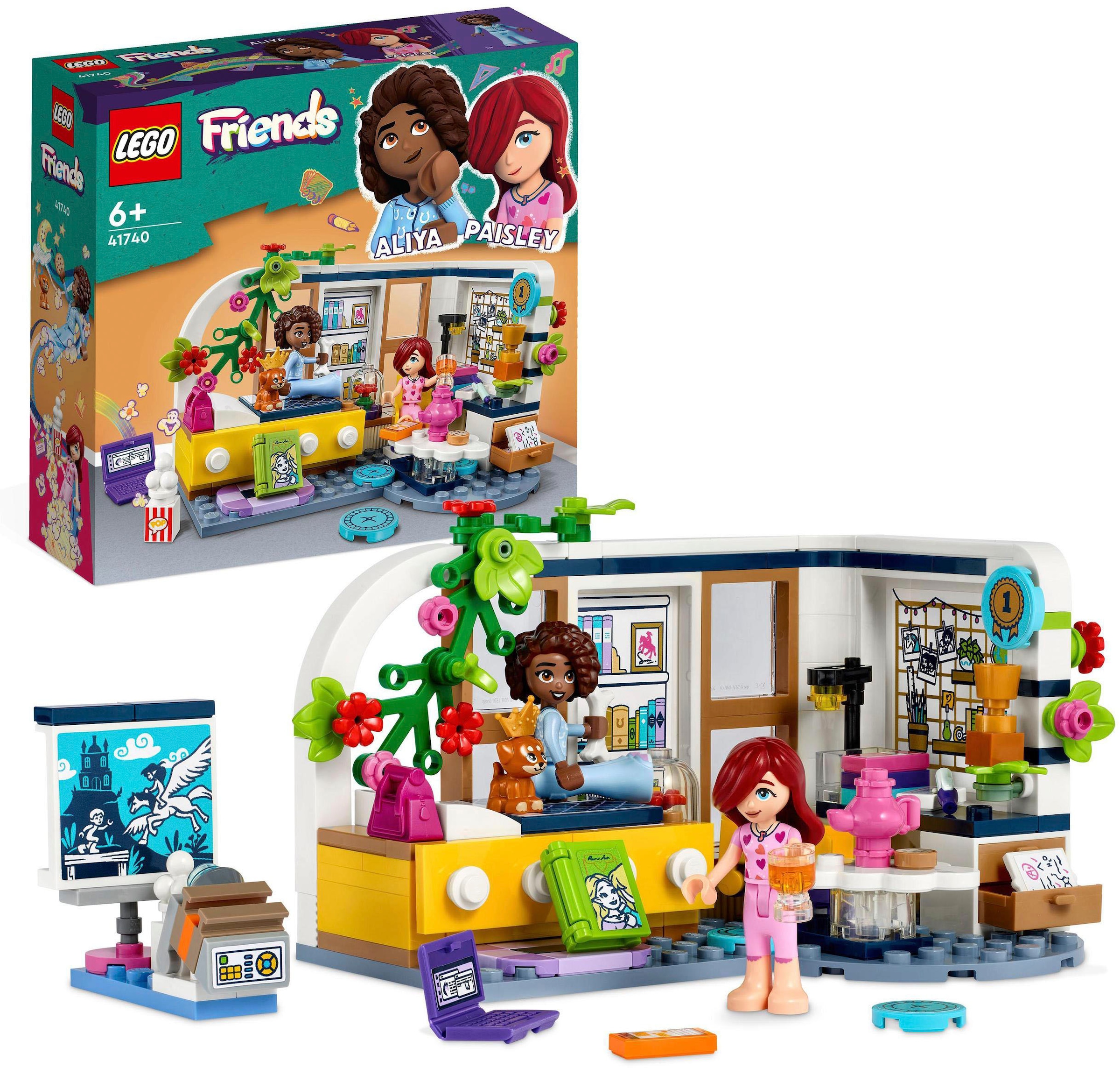 LEGO® Konstruktionsspielsteine »Aliyas Zimmer (41740), LEGO® Friends«, (209 St.), Made... kaufen