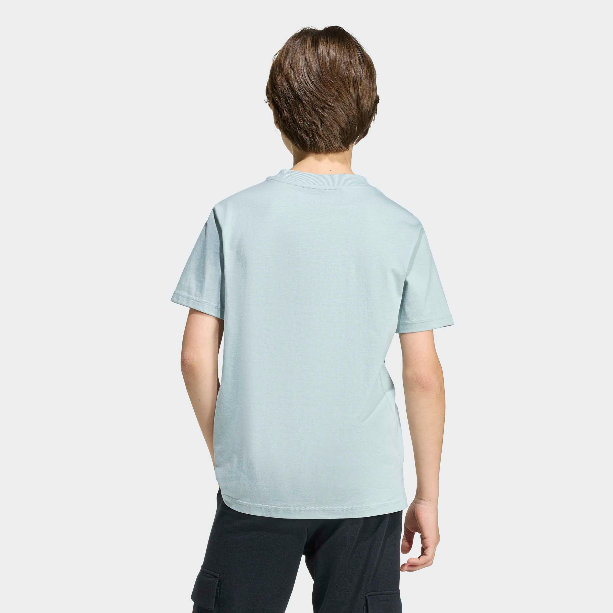 adidas Sportswear T-Shirt »ESSENTIALS KIDS« für Kinder, mit Rundhalsausschnitt, ohne Verschluss, pflegeleicht