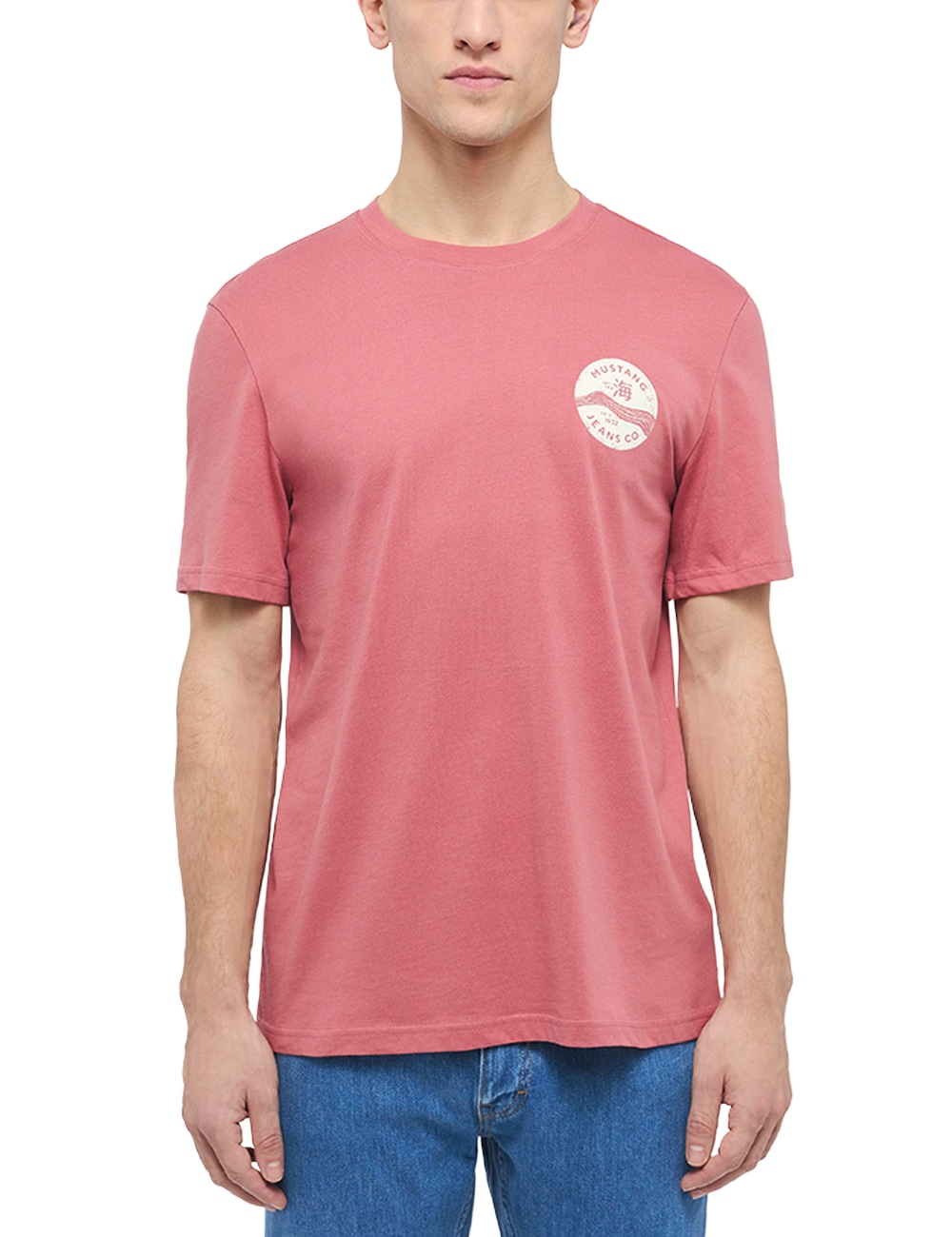 MUSTANG Kurzarmshirt »Print-Shirt« online shoppen bei OTTO