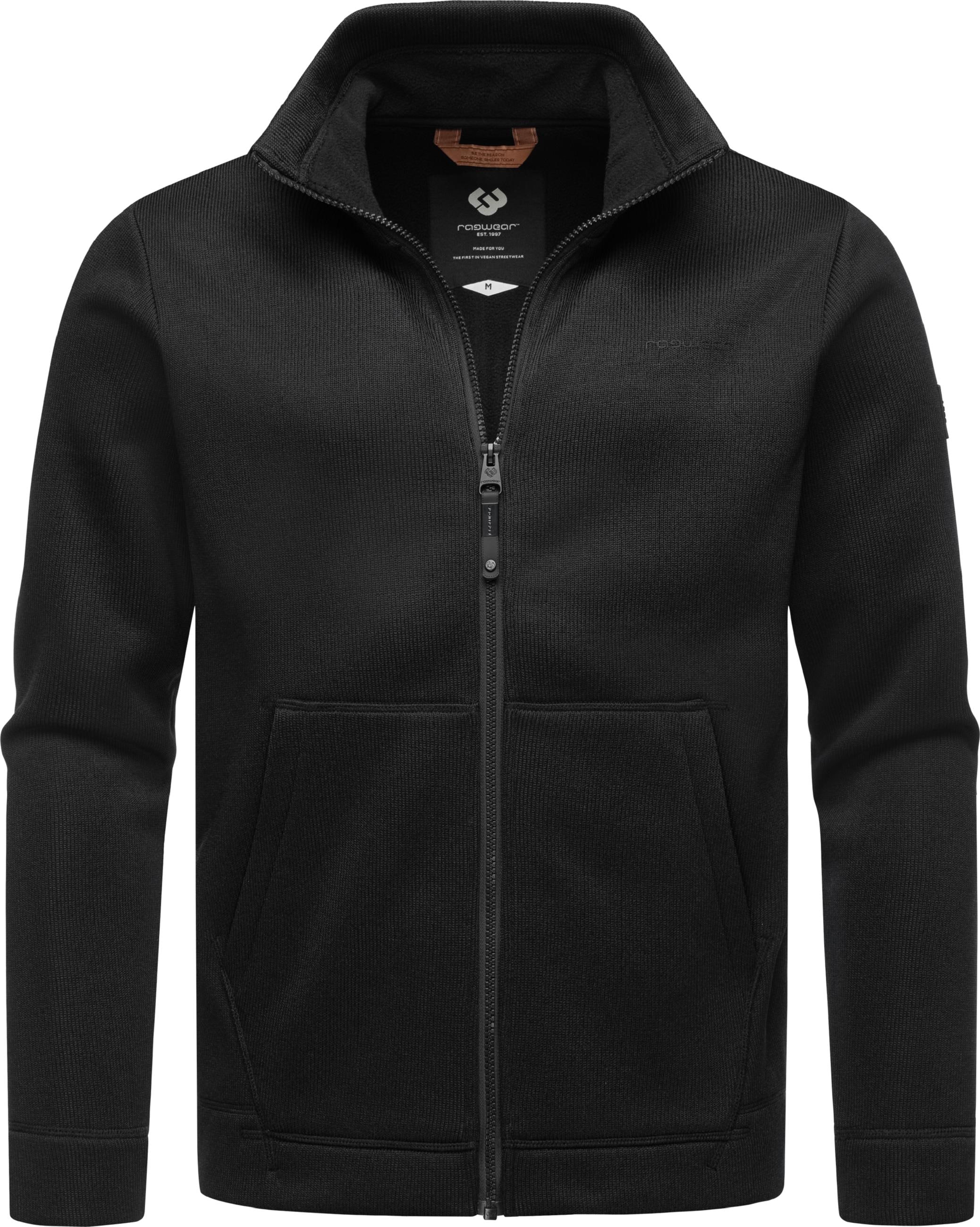 Ragwear Sweatjacke »Sweatjacke Fabbian Collar«, Kontrastbesätze