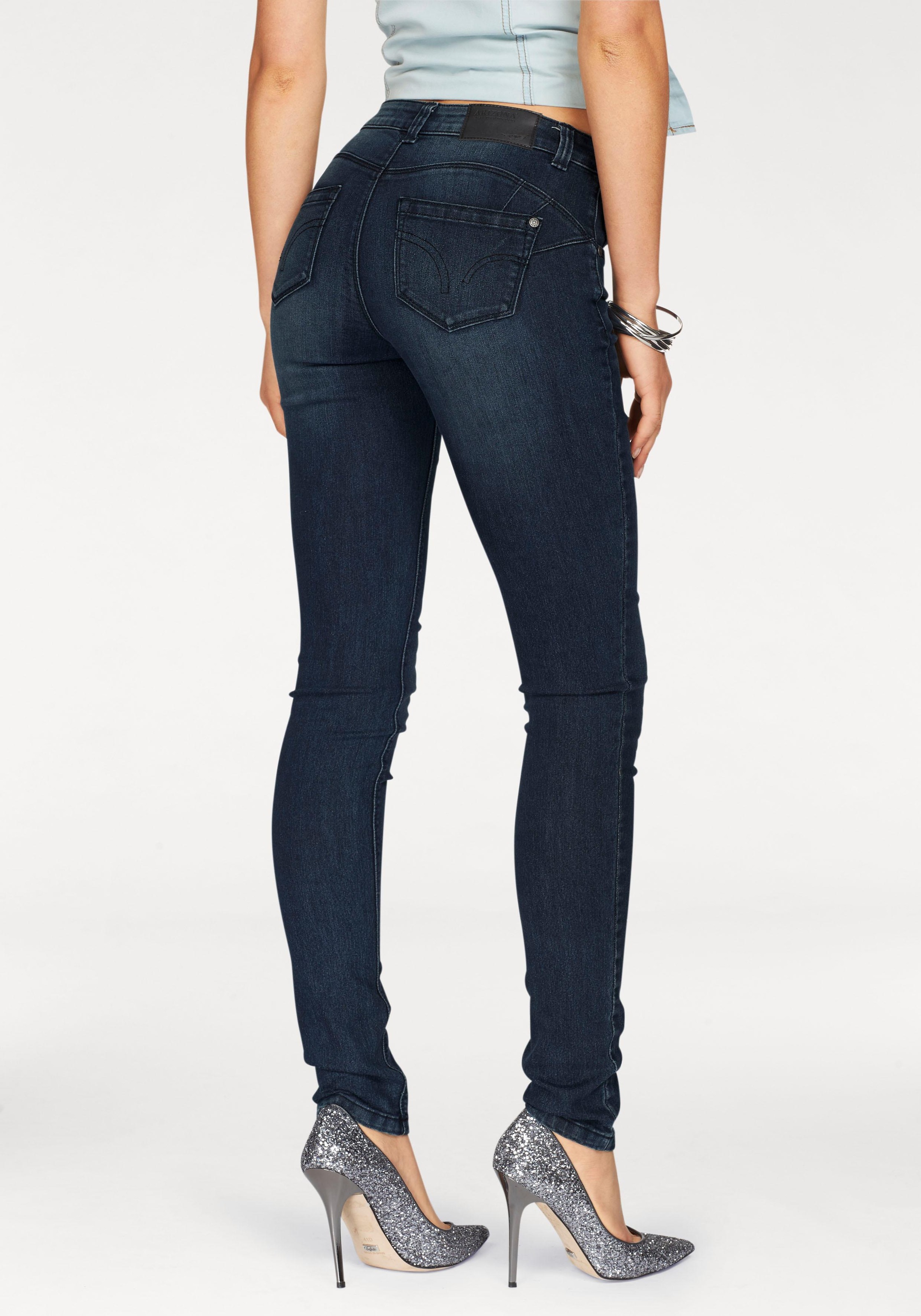 Arizona Skinny-fit-Jeans »Shaping«, Mid Waist