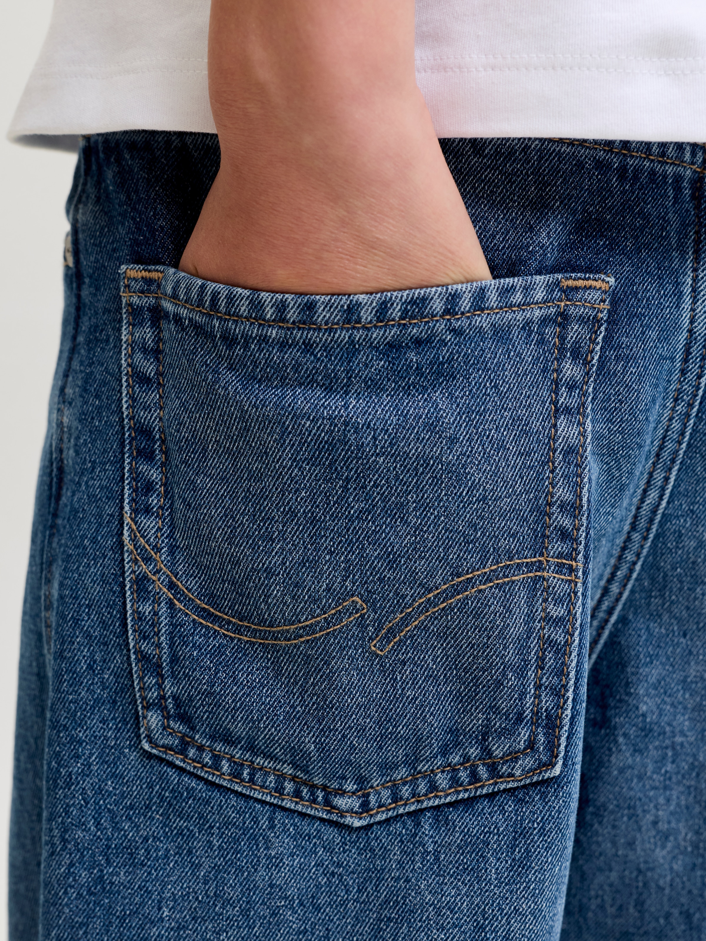 Jack & Jones Junior Relax-fit-Jeans »JJIALEX JJORIGINAL AKM 367 NOOS JNR« Baumwolle, relaxed fit
