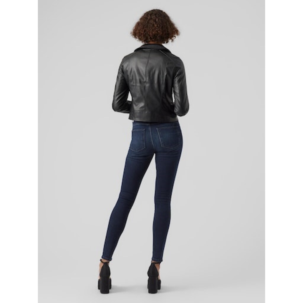 Vero Moda Lederimitatjacke »VMBELLA ANNABEL SHORT COATED JACKET NOOS«