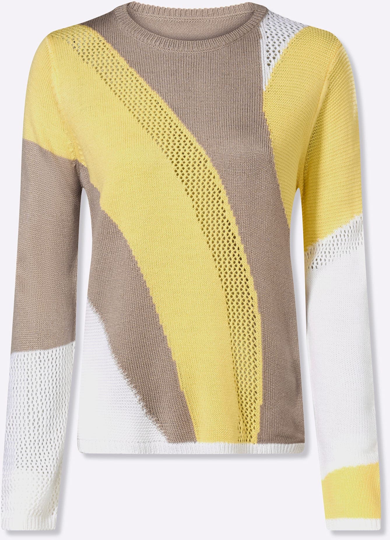 Classic Basics Ajourpullover »Langarm-Pullover«