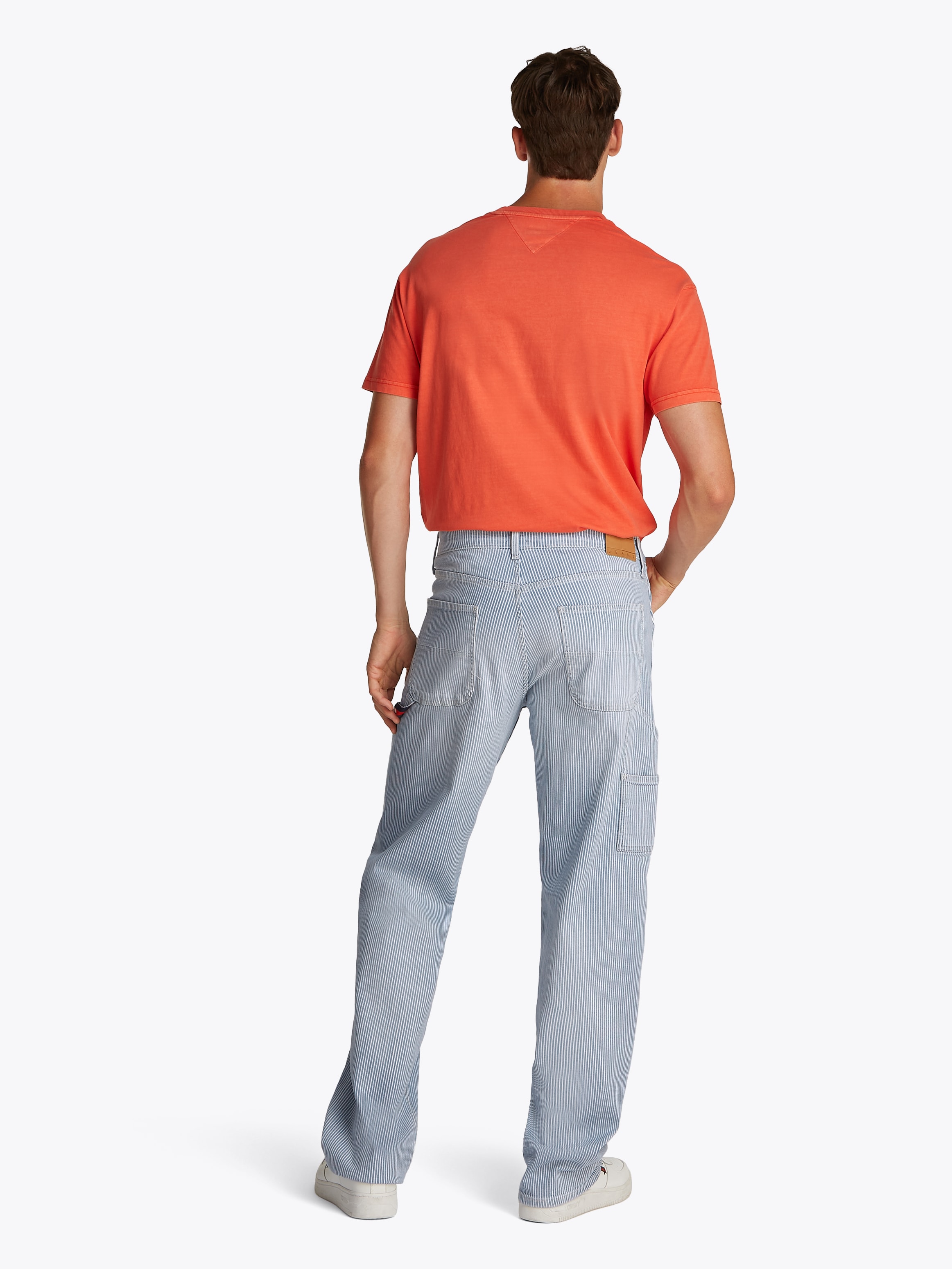 Tommy Jeans Loose-fit-Jeans »Jamie Loose Straight«, fein gestreift