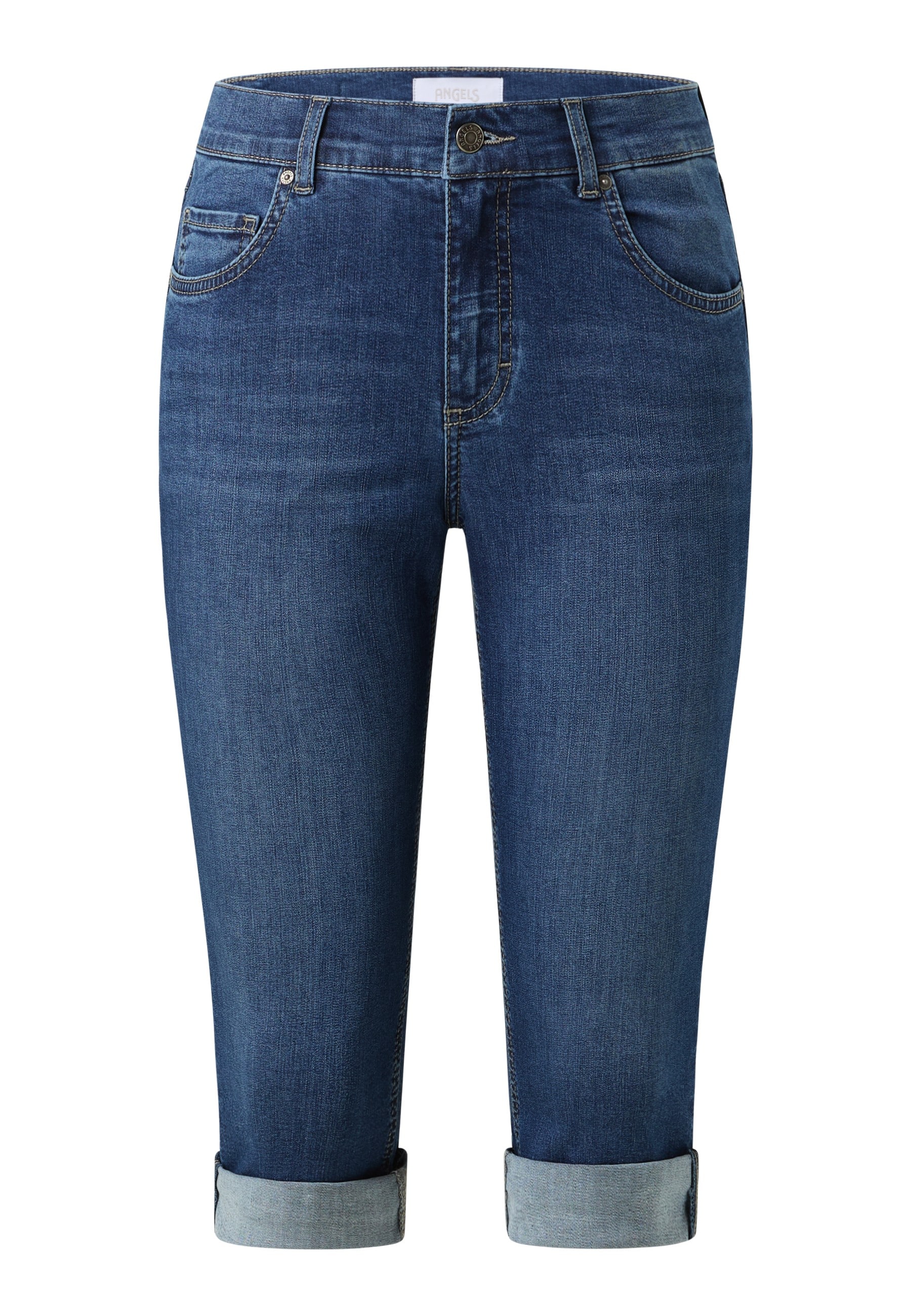 ANGELS Slim-fit-Jeans »CAPRI TURN UP« im Five-Pocket Style