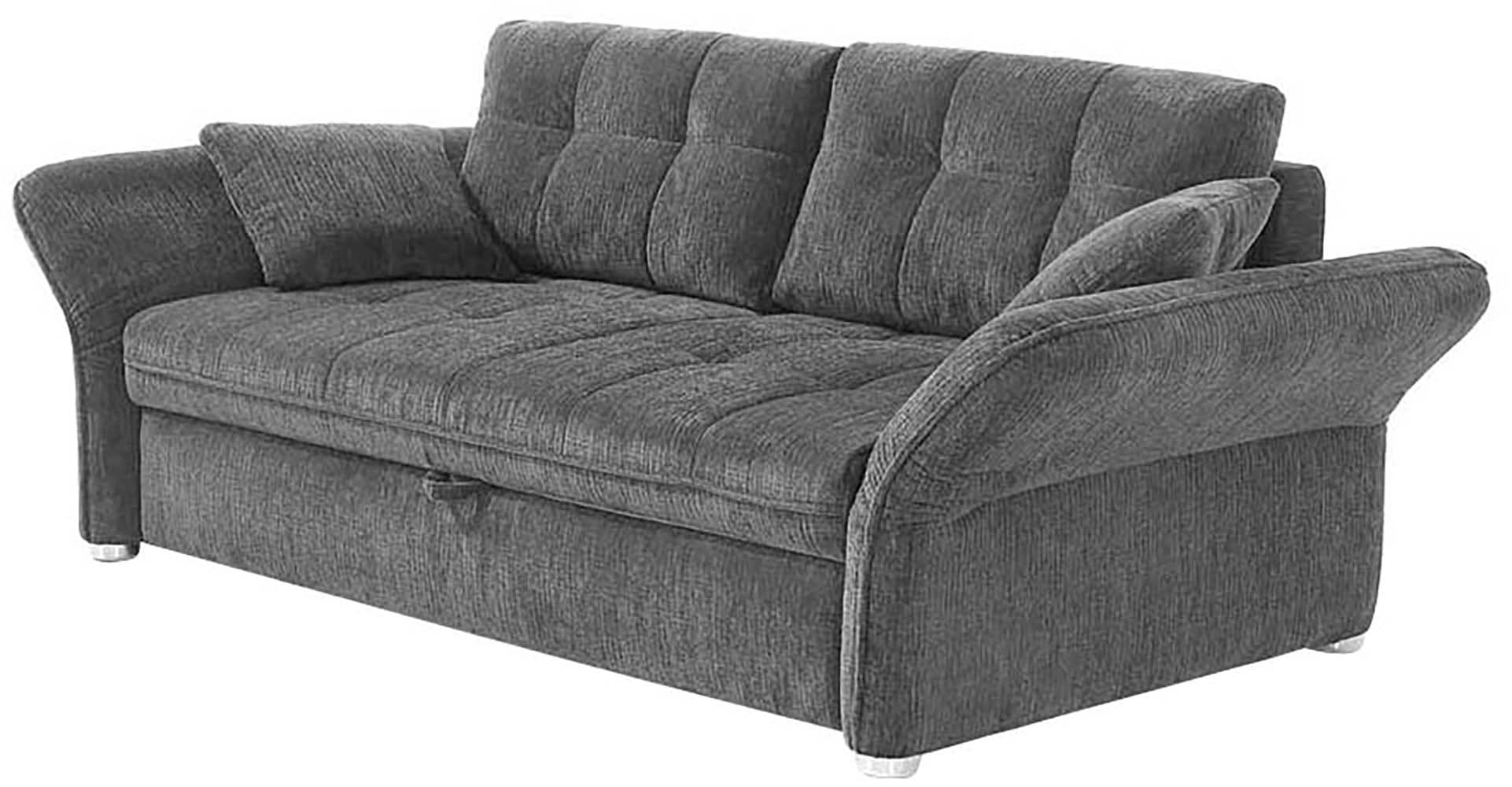 Jockenhöfer Gruppe Schlafsofa »Leon, B: 147 - 187 cm, Liegefl. 120 - 160x200 cm, Breite wählbar« mit Bettfunktion & Zierkissen, in 3 Breiten