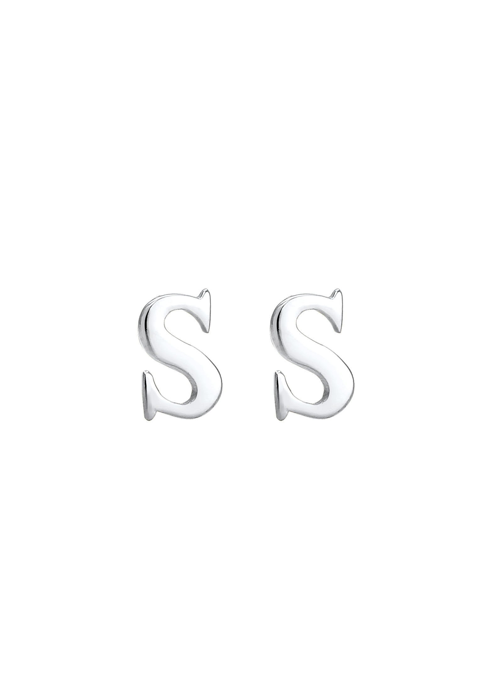 Elli Paar Ohrstecker »Ohrringe Ohrstecker Buchstabe S Initiale925 Sterling Silber«