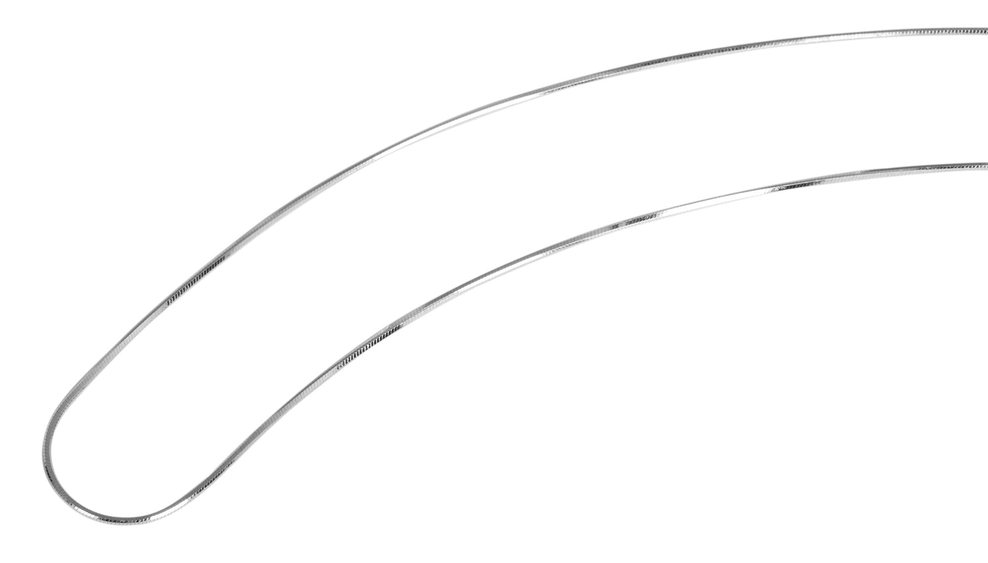 Adelia´s Schlangenkette »Damen Halskette ¿ Schlangenkette aus 925 Silber 60 cm«