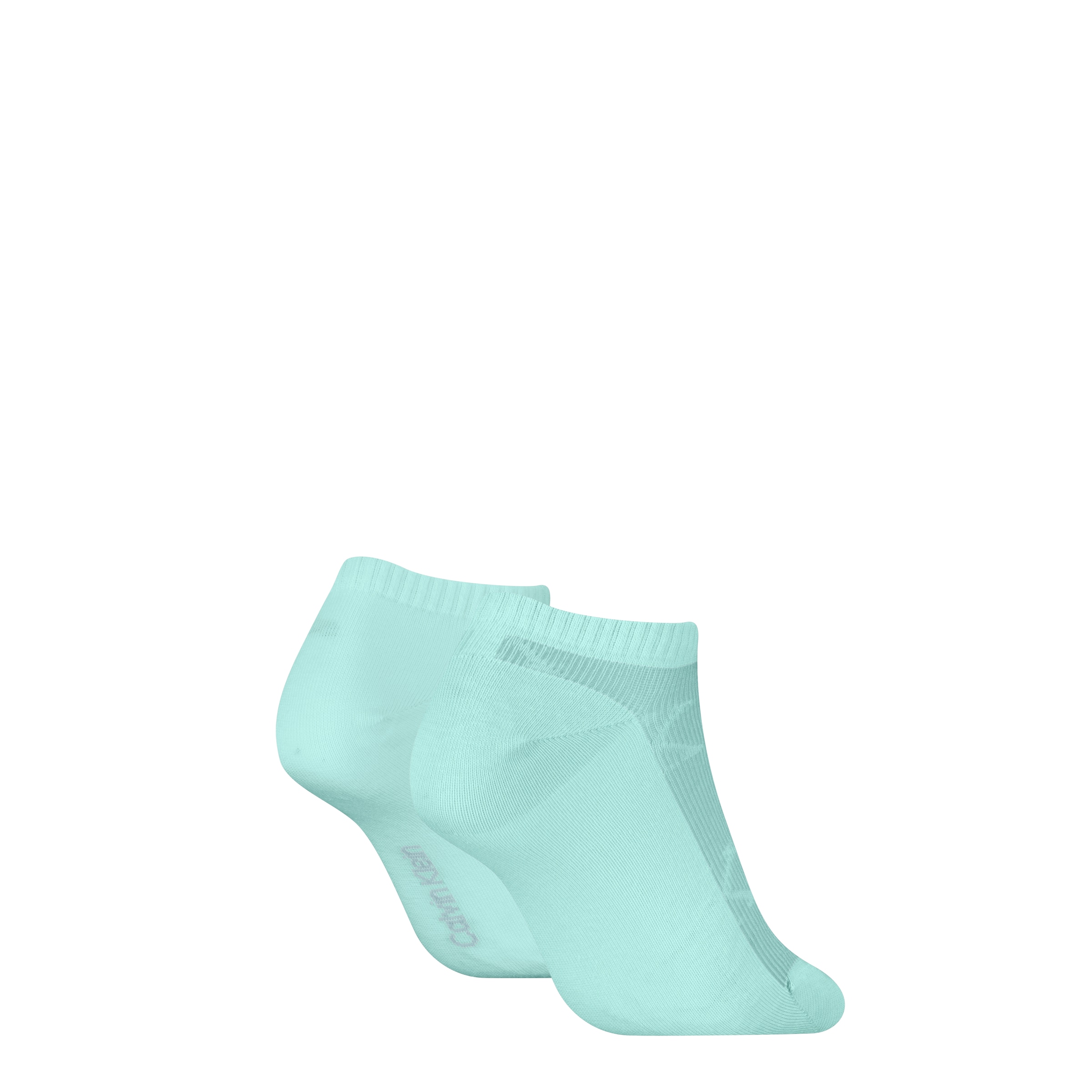 Calvin Klein Jeans Socken »CKJ WOMEN SNEAKER 2P AO SHADOW RIB«, (2 Paar), mit dezentem Logo-Print