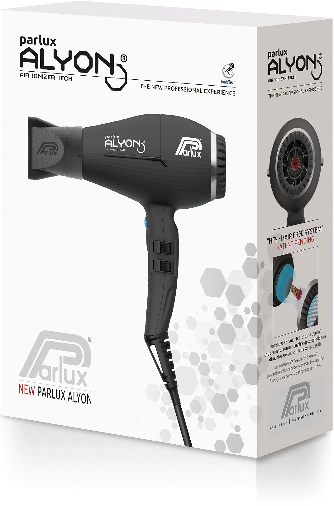 Parlux Haartrockner »Parlux Alyon Ionic«, 2250 W, Patentiertes  Reinigungssystem HFS (Hair Free System) jetzt im OTTO Online Shop