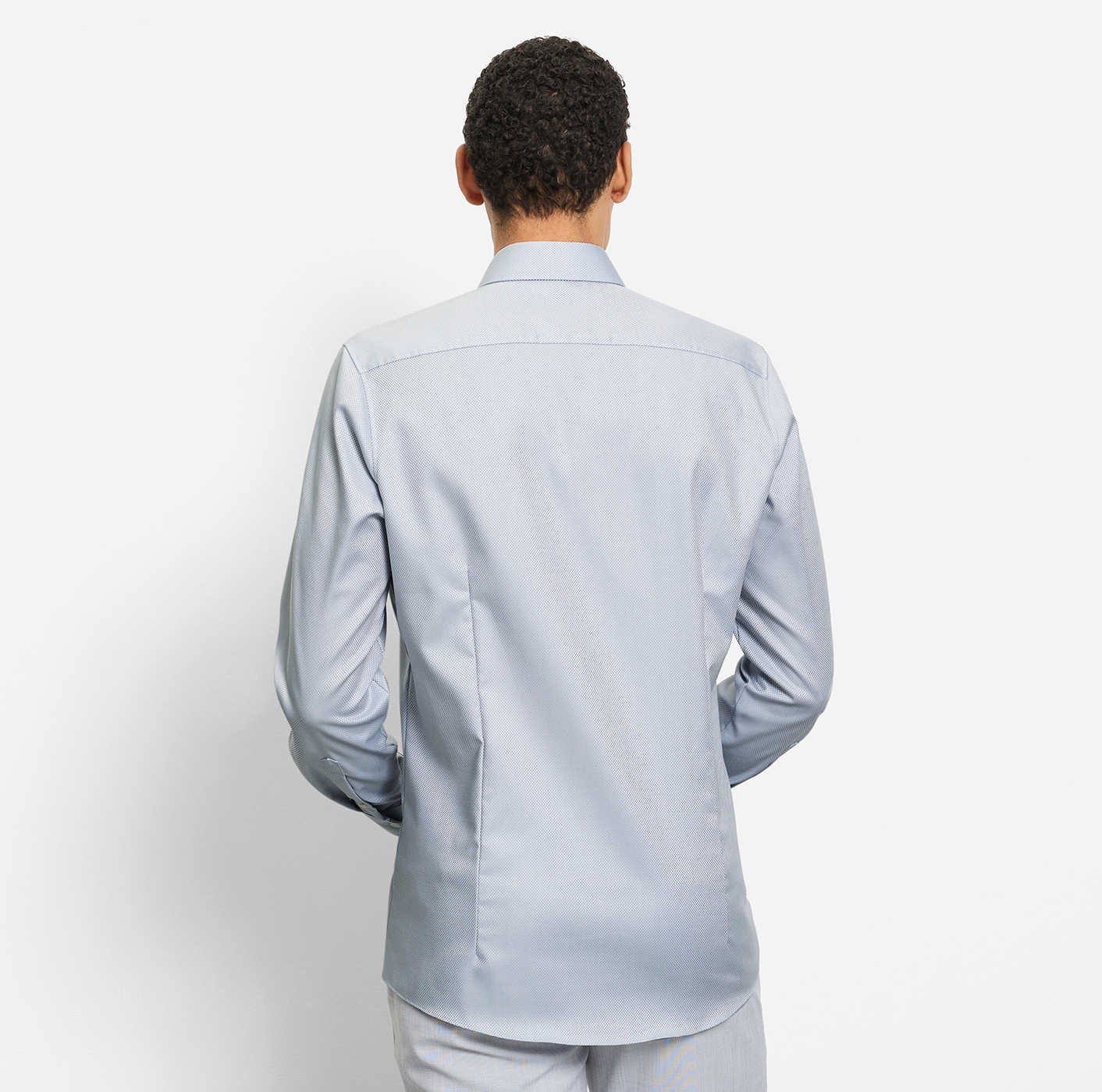 OLYMP Businesshemd »Level Five body fit« mit modischer Struktur