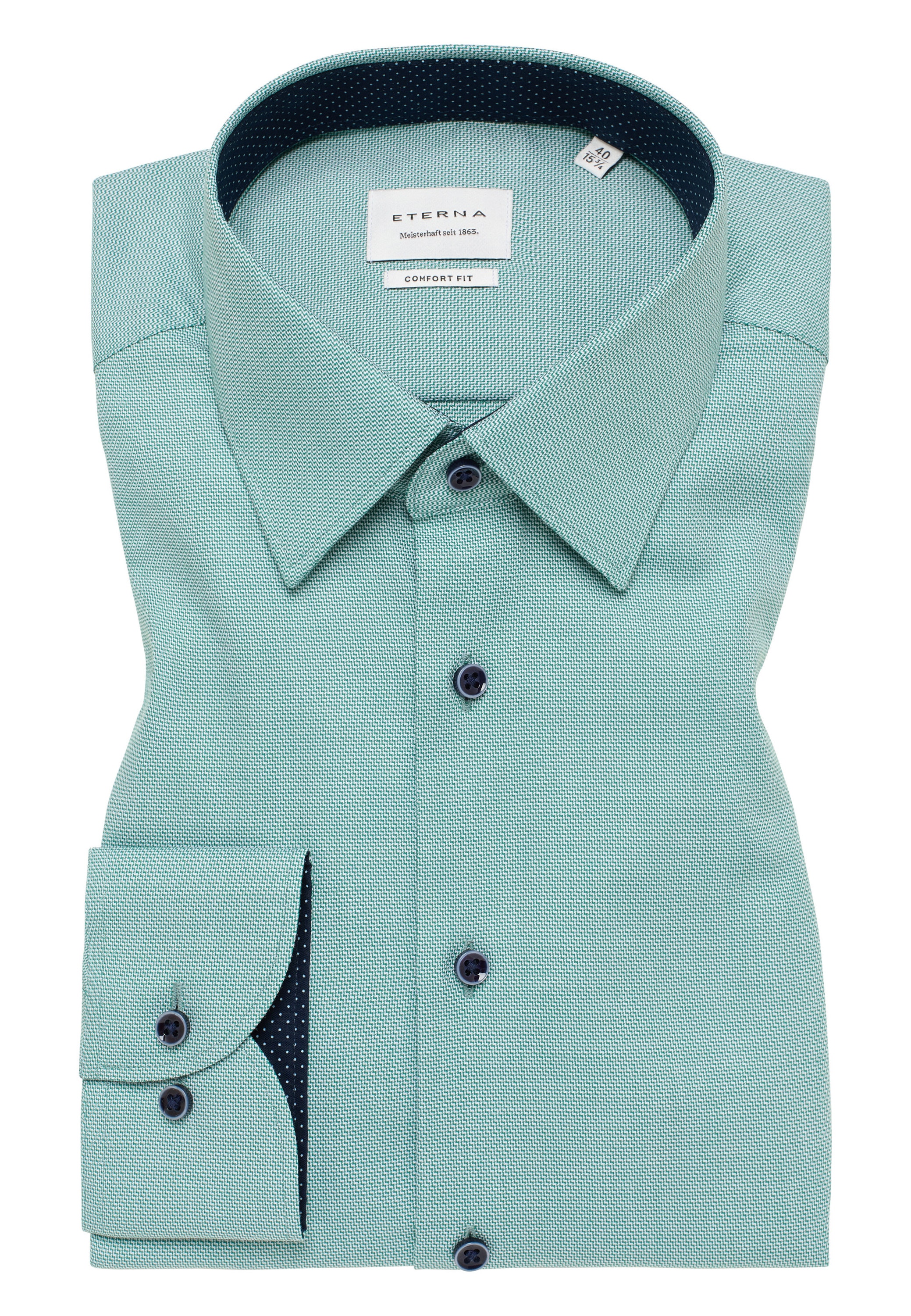 Eterna Langarmhemd »COMFORT FIT«, NON IRON (bügelfrei)
