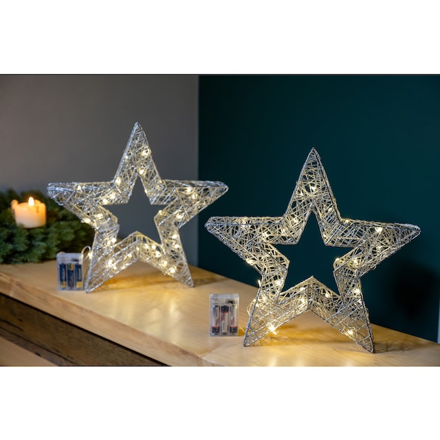 Star-Max LED Stern »Weihnachtsstern, Weihnachtsdeko«, 60 flammig-flammig, stromsparende  LED im OTTO Online Shop