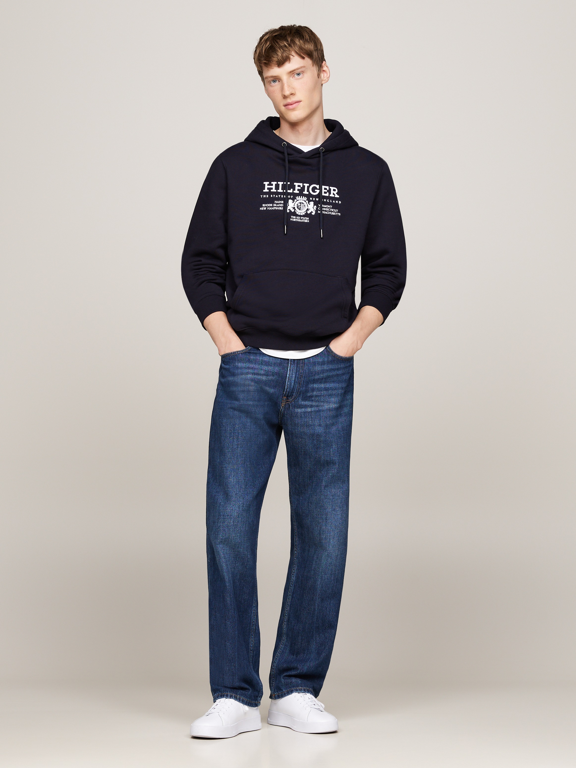 Tommy Hilfiger Hoodie »HILFIGER CREST EMRBO HOODY«