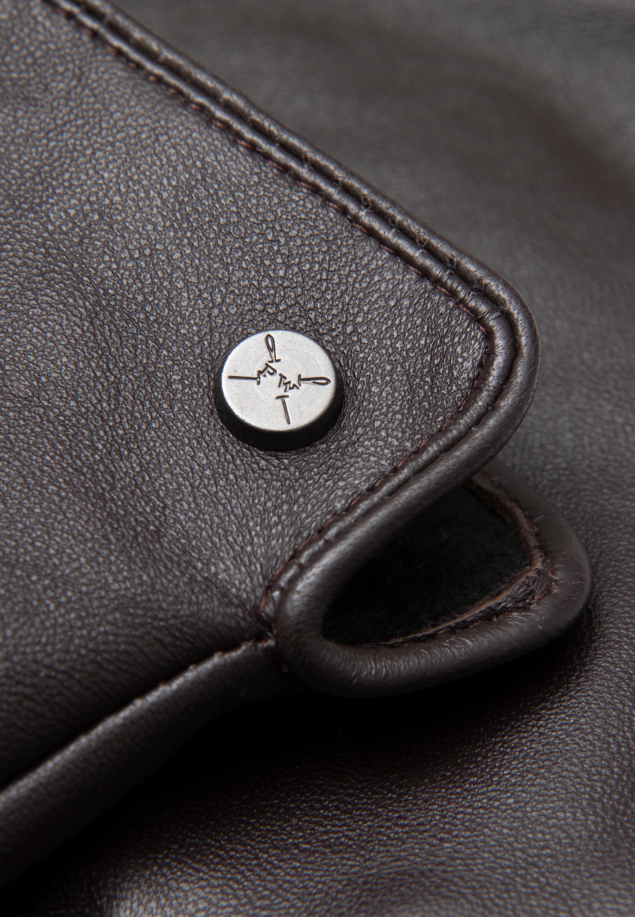 PEARLWOOD Lederhandschuhe »PAM« 1 Paar,  weiches Fleece-Innenfutter, Temperaturregulierend, Seitenschlitz