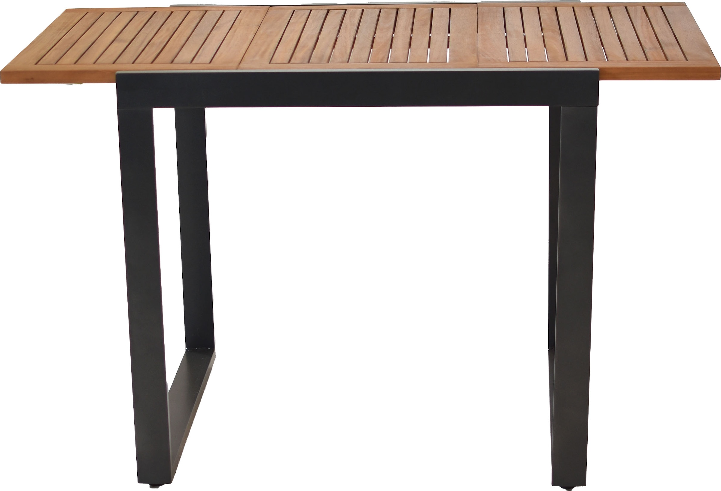 MERXX Balkonset »Paxos« Set, 3 tlg. inkl. 2 Klappsessel, 1 Balkonausziehtisch