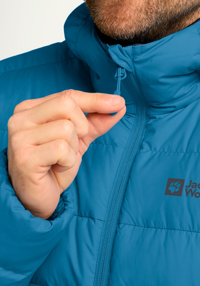 Jack Wolfskin Daunenjacke »ATHER DOWN HOODY M RDS« mit Kapuze