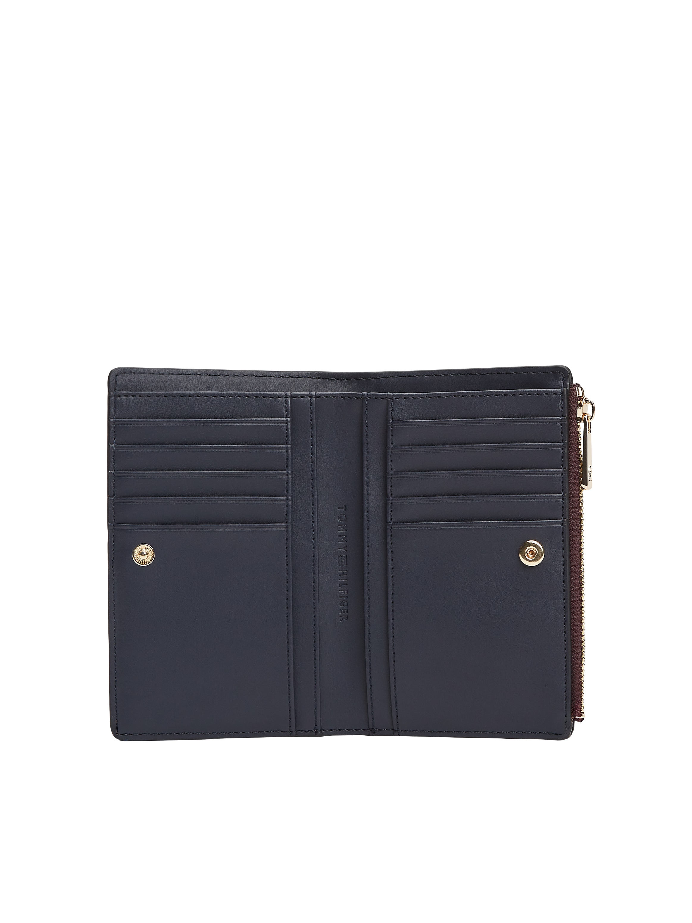 Tommy Hilfiger Geldbörse »TH GLAM BIFOLD WALLET« , Damen Geldbeutel, Portemonnaie mit Zierriegel