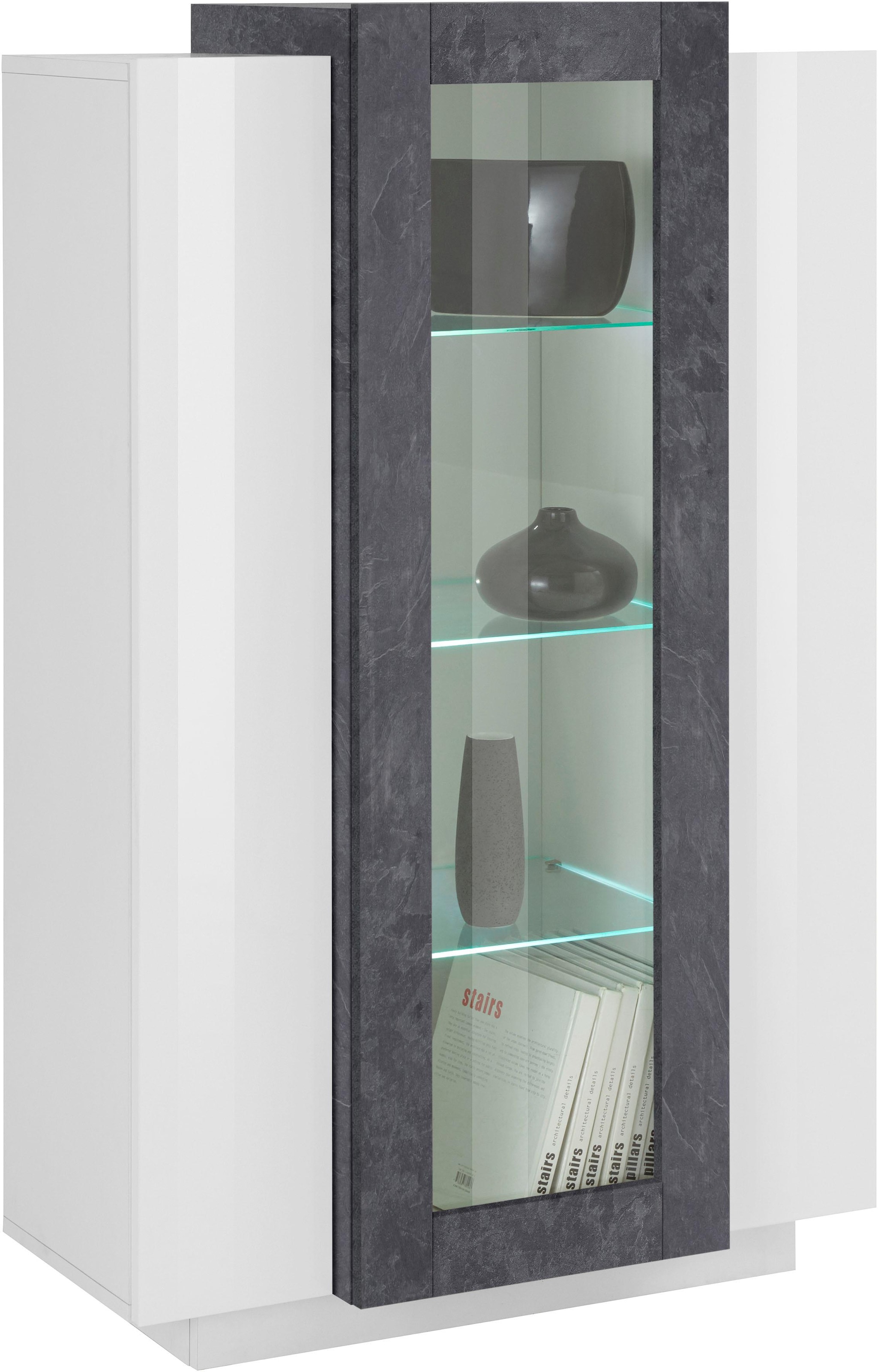 Tecnos Vitrine »Coro«, Höhe ca. 120,5 cm kaufen online