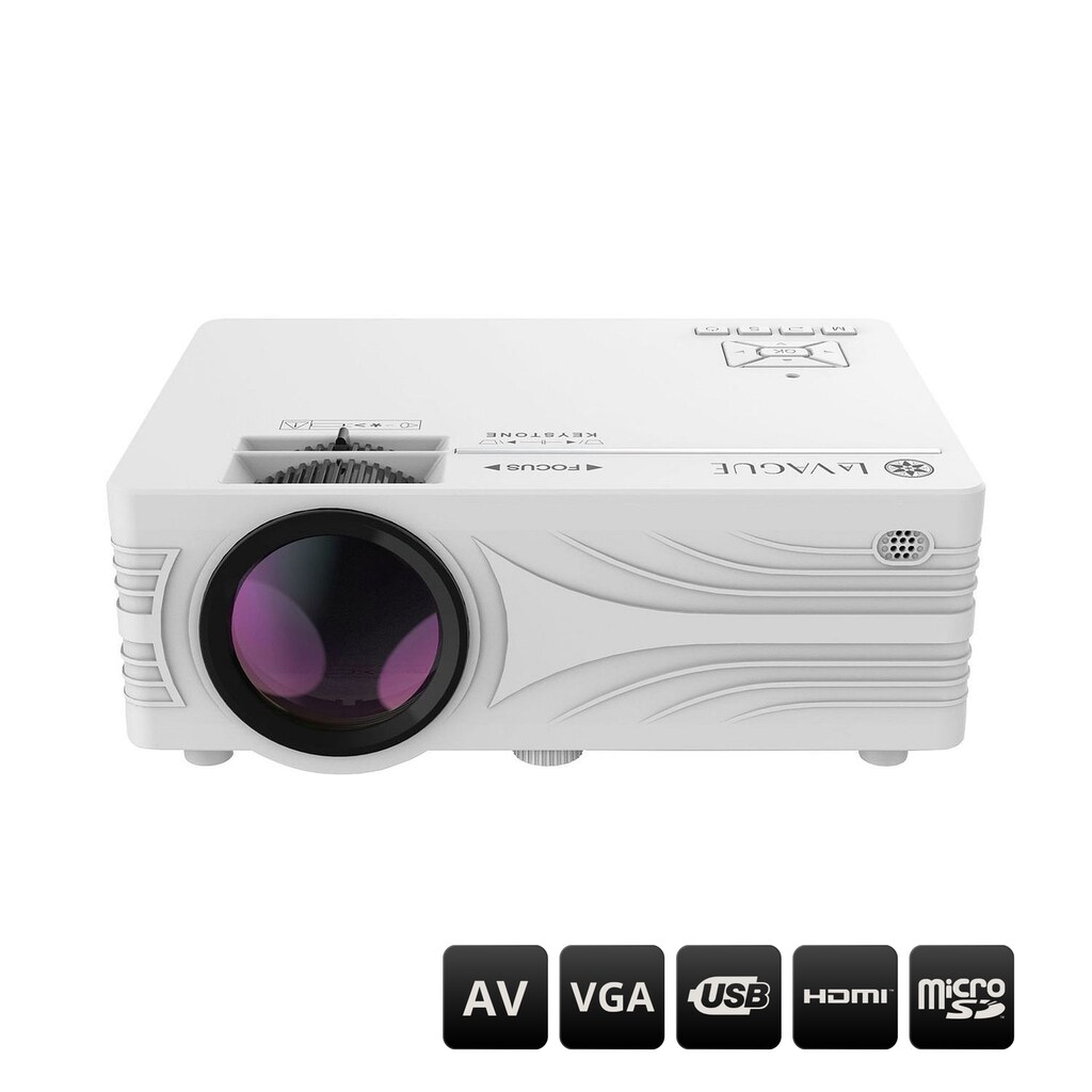 LA VAGUE LCD-Beamer »LED-Projektor LV-HD200«