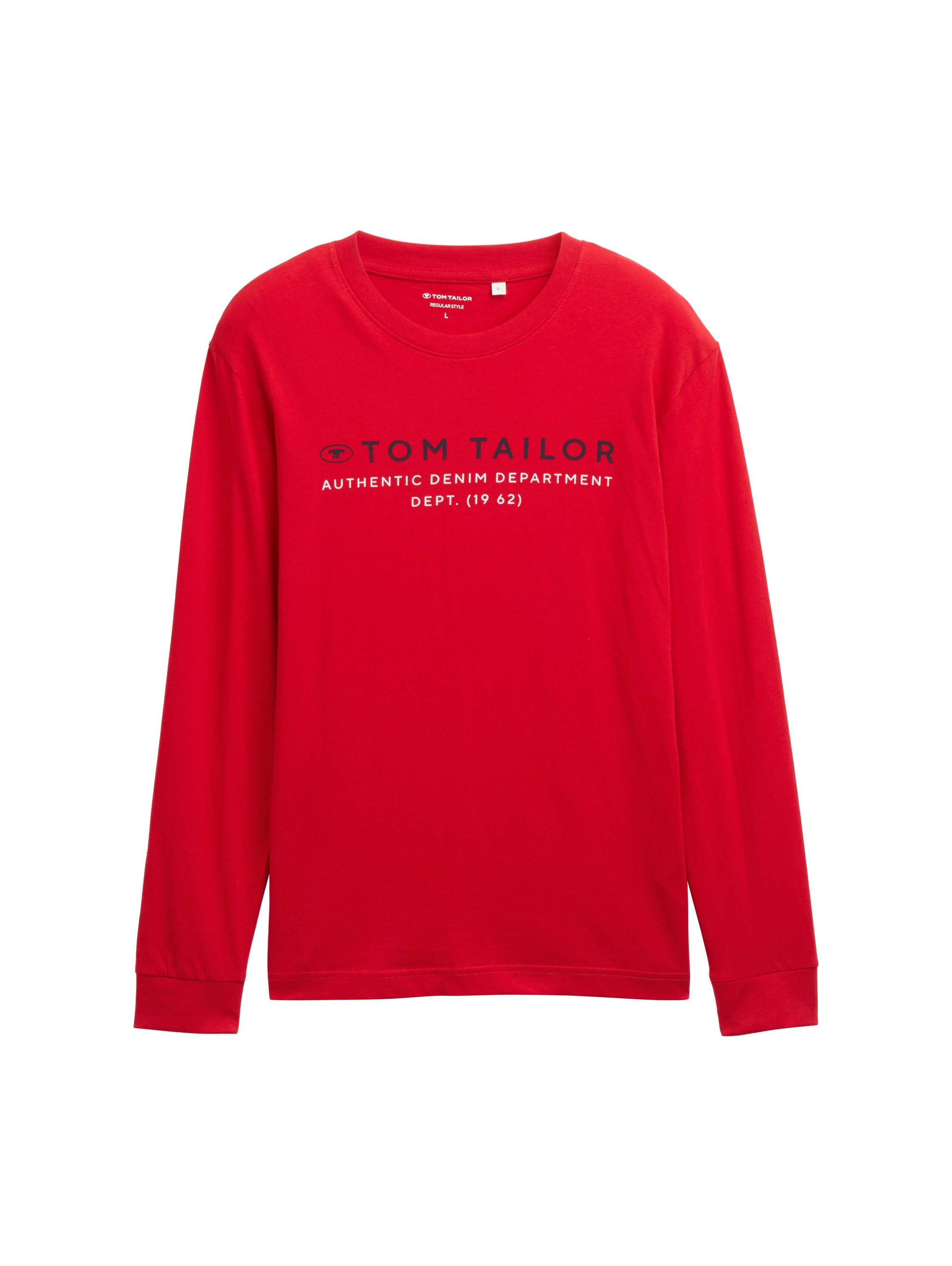 TOM TAILOR Langarmshirt, mit Logo Print