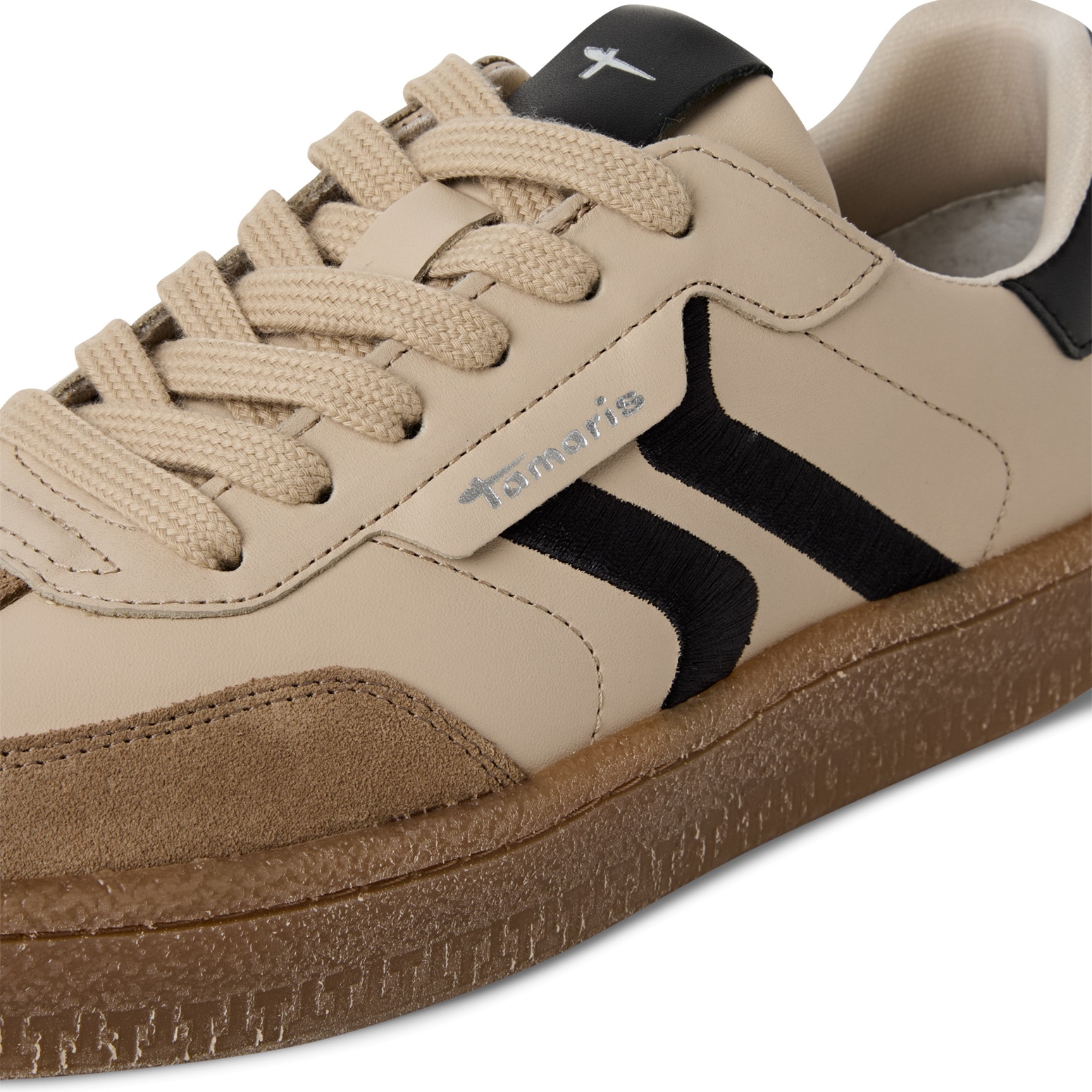 Tamaris Plateausneaker  Freizeitschuh, Halbschuh, Schnürschuh im Retro-Look