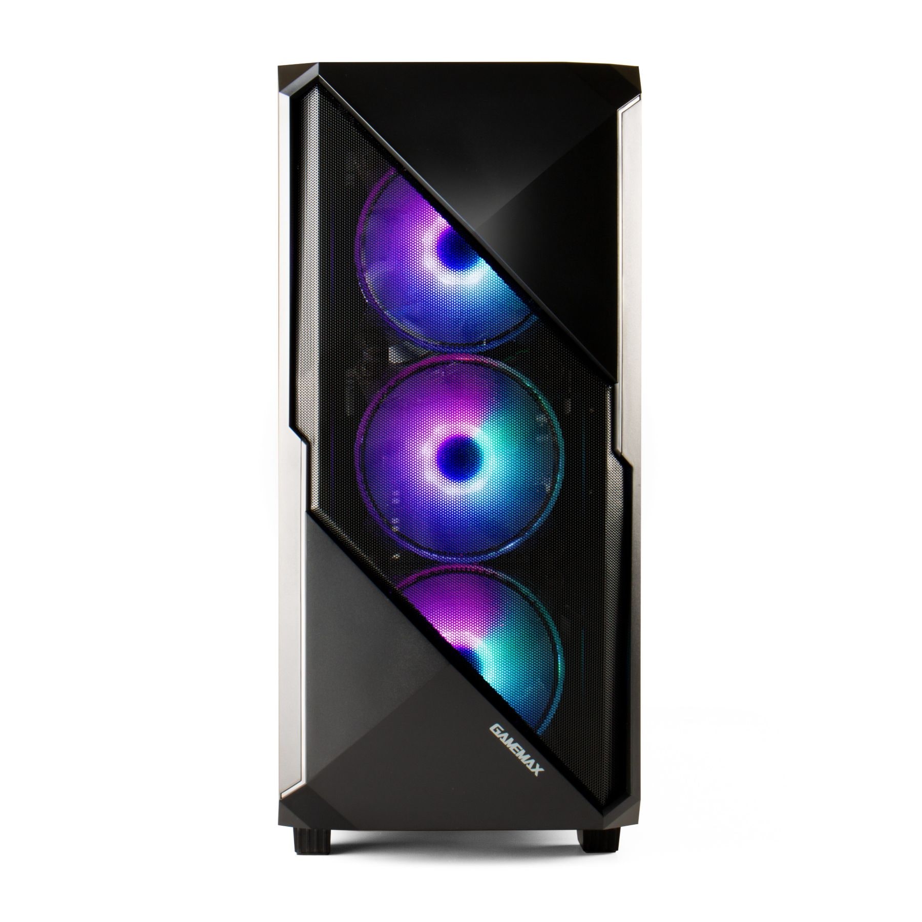 GAMEMAX Gaming-PC-Komplettsystem »MegaDeal Striker 2748 AMD Ryzen 5 5500 16GB 480GB SSD RTX 5050« 24 ″ AMD Ryzen 5 GeForce RTX™ 5050 16 GB RAM 480 GB SSD Windows 11 + MSI PRO MP2412 Monitor 60cm (24")