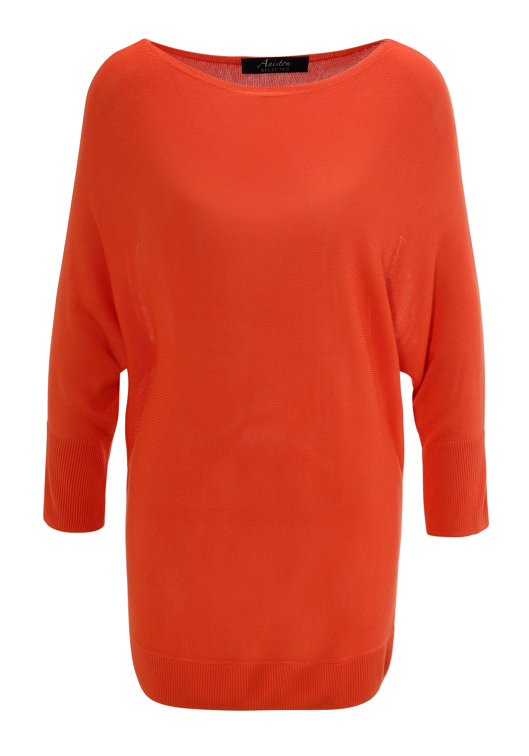 Aniston SELECTED Strickpullover, mit U-Boot-Ausschnitt - NEUE KOLLEKTION